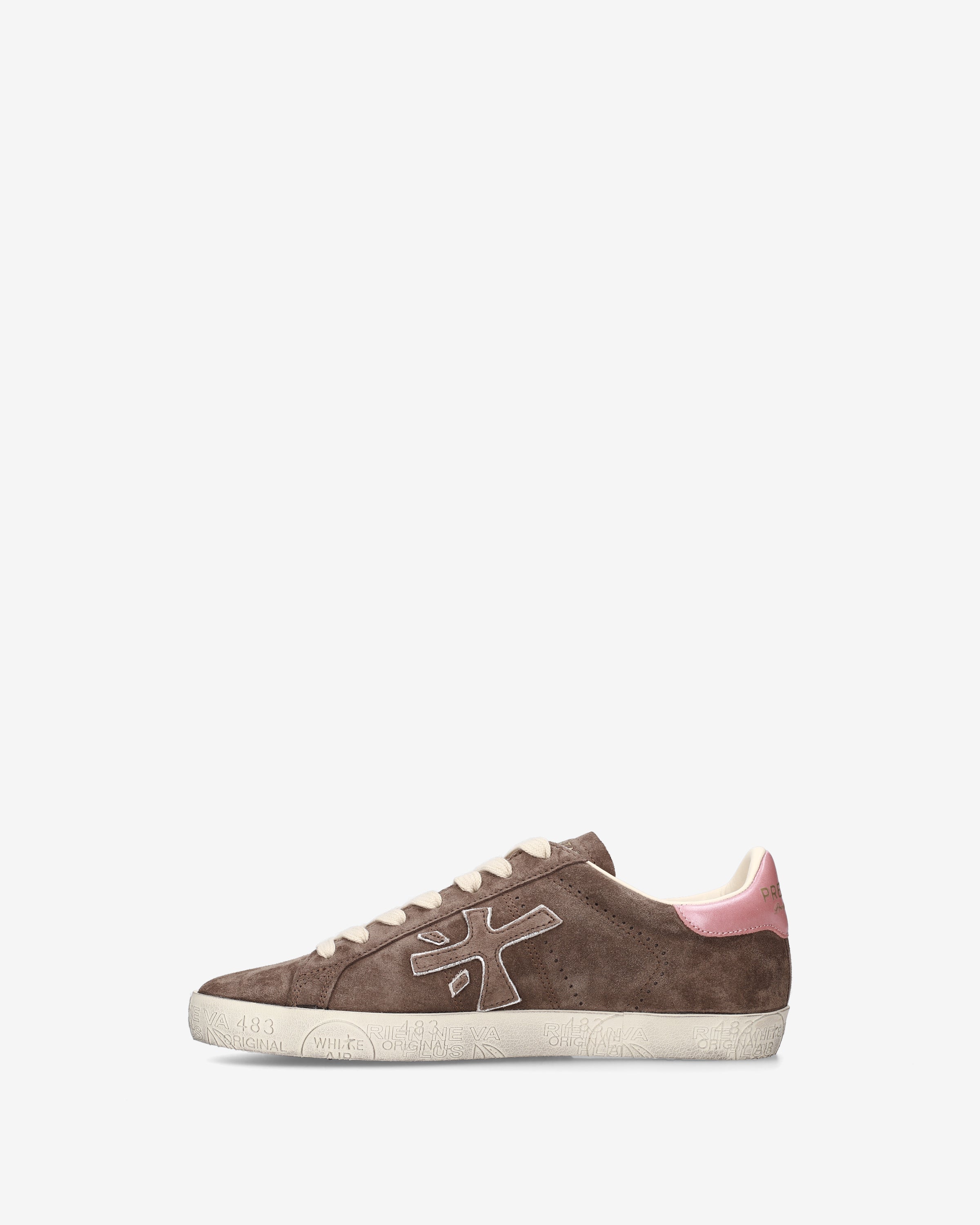 premiata-stevend-8485-damen-sneaker-braun-rosa image 3