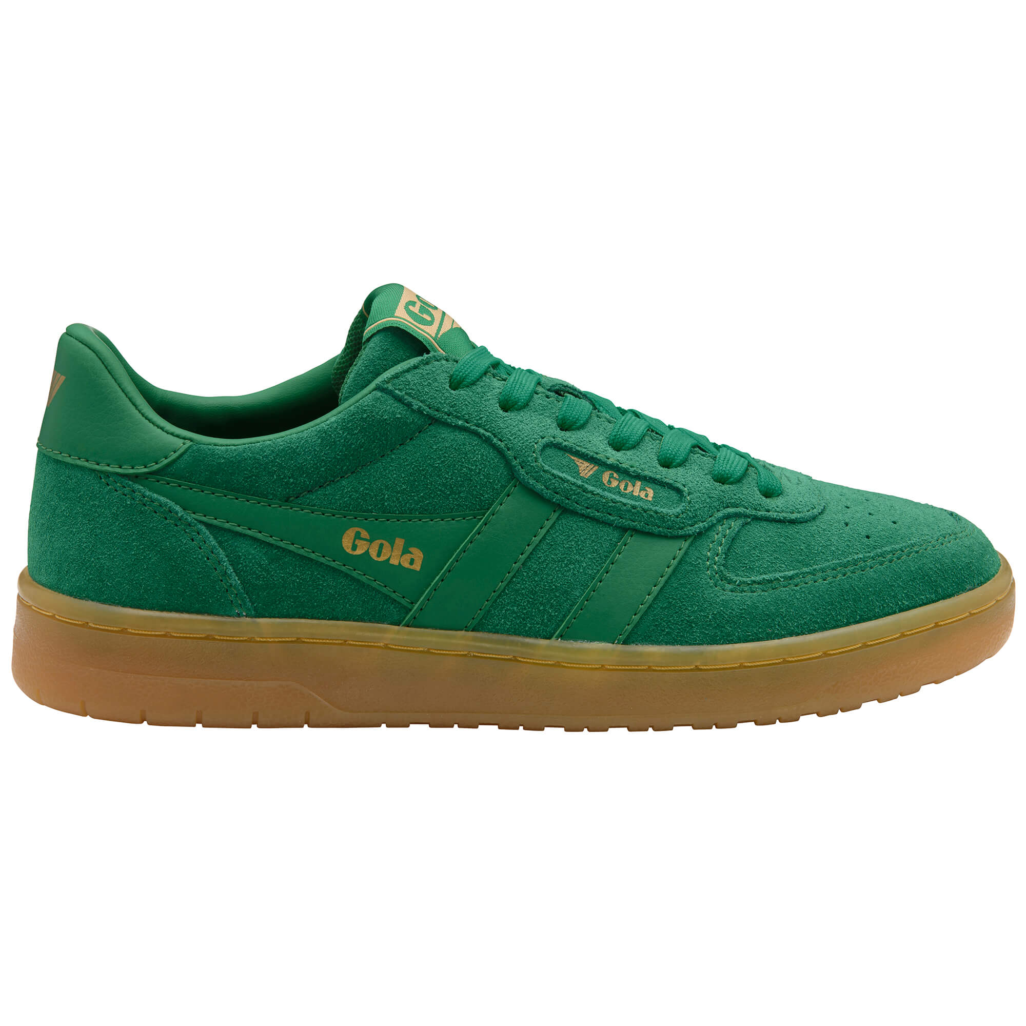 gola-hawk-suede-86-damen-sneaker-vollleder-in-smaragd image 1