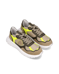 philippe-model-olympique-junior-kinder-sneaker-beige-gelb image 5