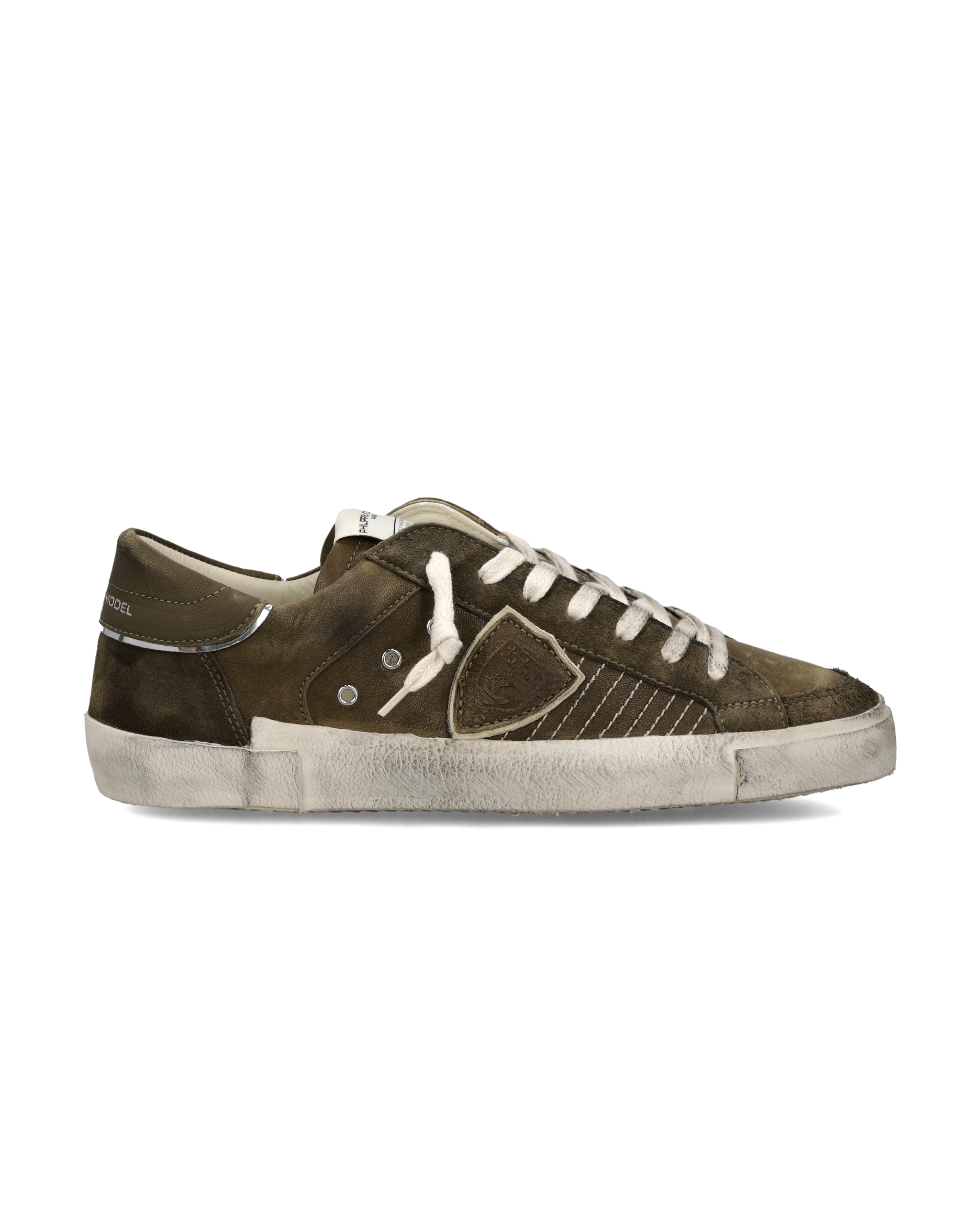 philippe-model-prsx-herren-sneaker-vert-militaire image 1