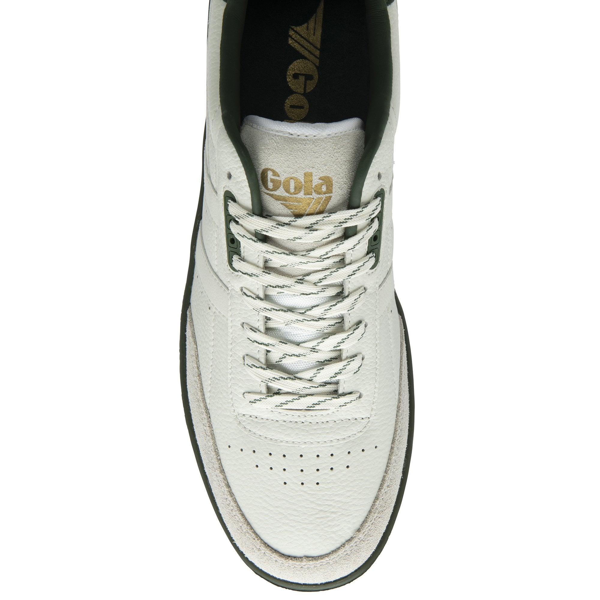 gola-contact-leather-herren-sneaker-wei-dunkelkhaki-court image 5