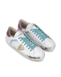 philippe-model-prsx-junior-sneaker-wei-rosa-hellblau image 5