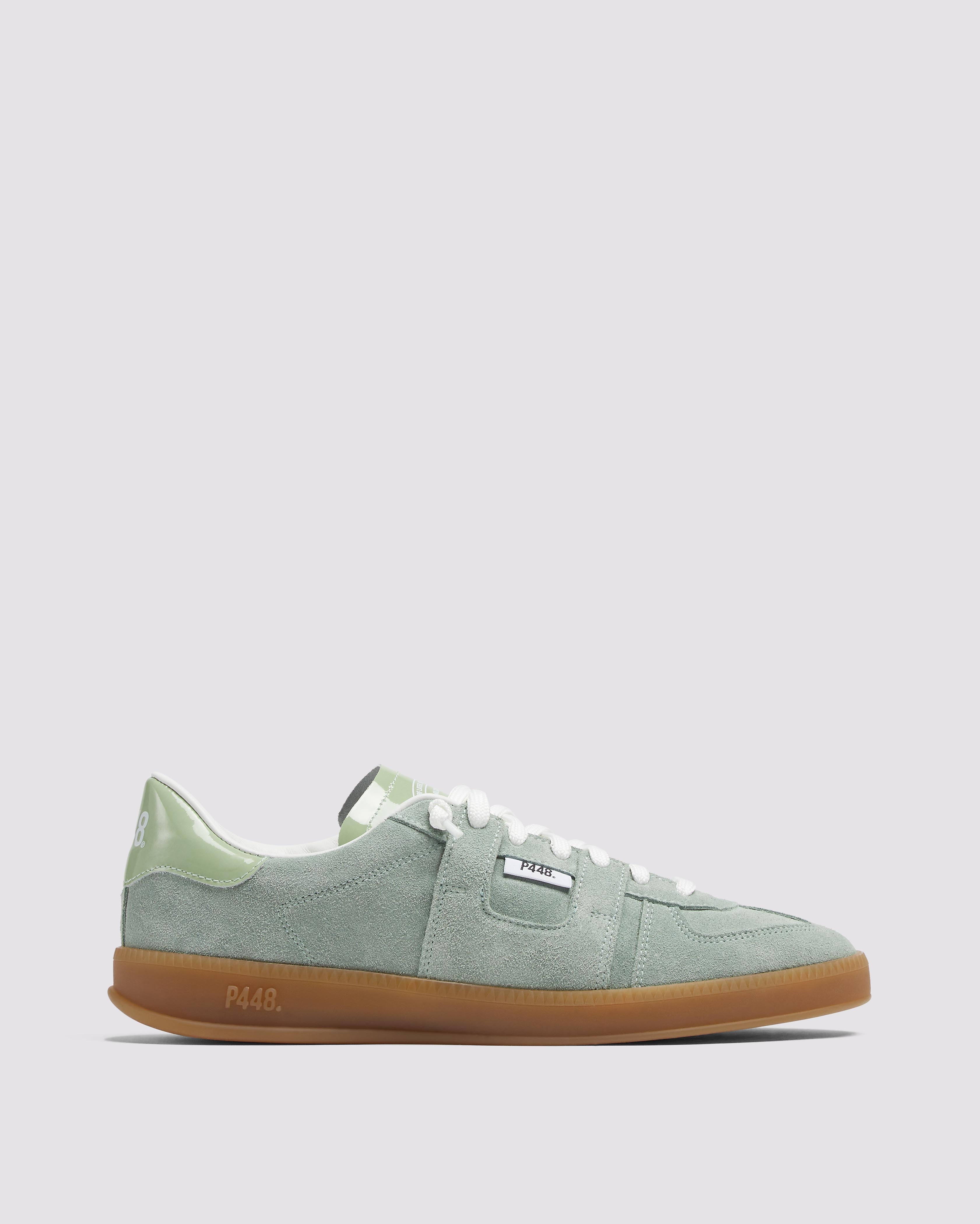 p448-monza-patent-jade-damen-low-top-sneaker image 1