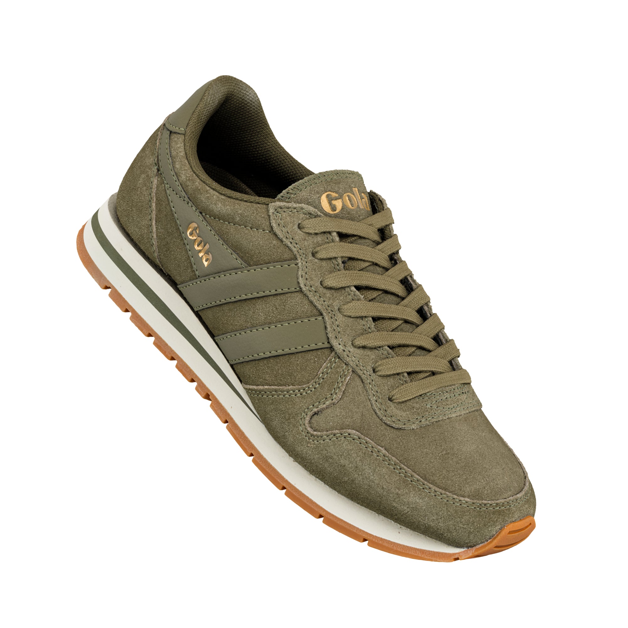 gola-daytona-sneaker-damen-aus-wildleder-khaki image 5