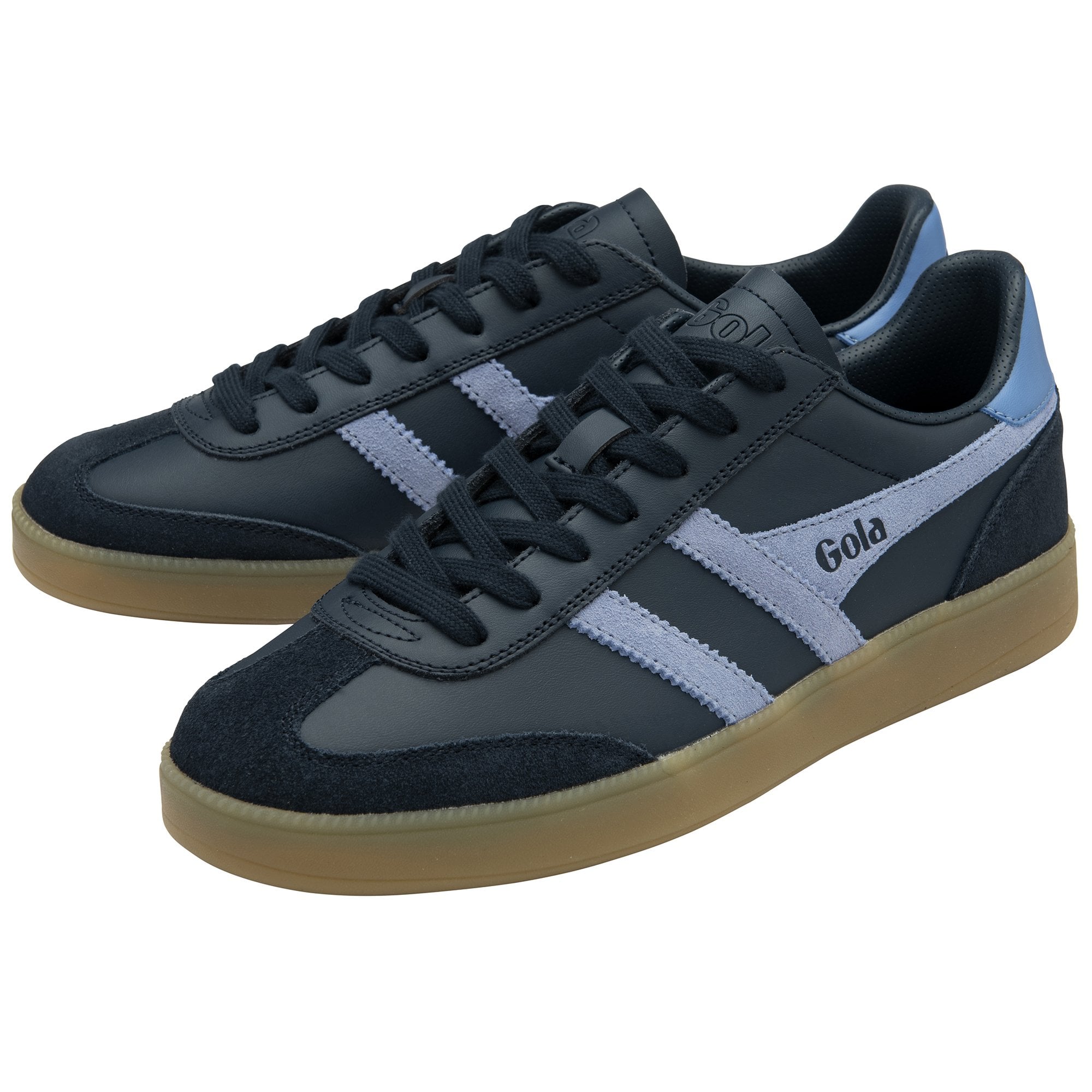 gola-viper-leather-herren-sneaker-navy-hellblau image 3