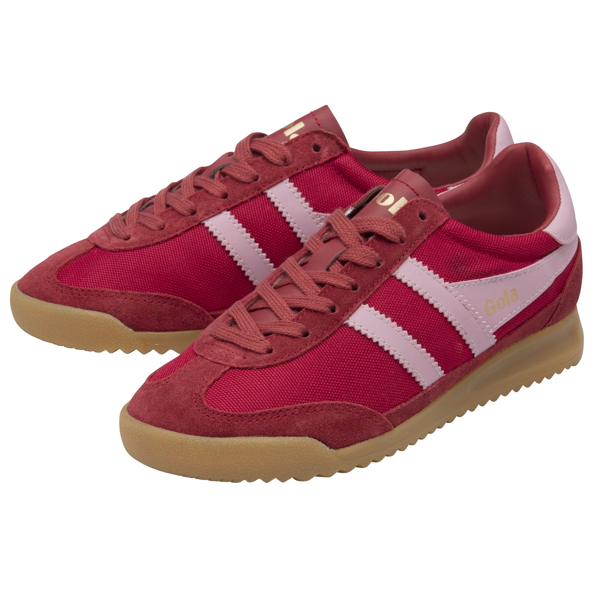 gola-tornado-sneaker-damen-tiefrot-bonbon image 3