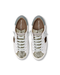 philippe-model-prsx-sneaker-damen-wei-gold-aviation-animal image 5