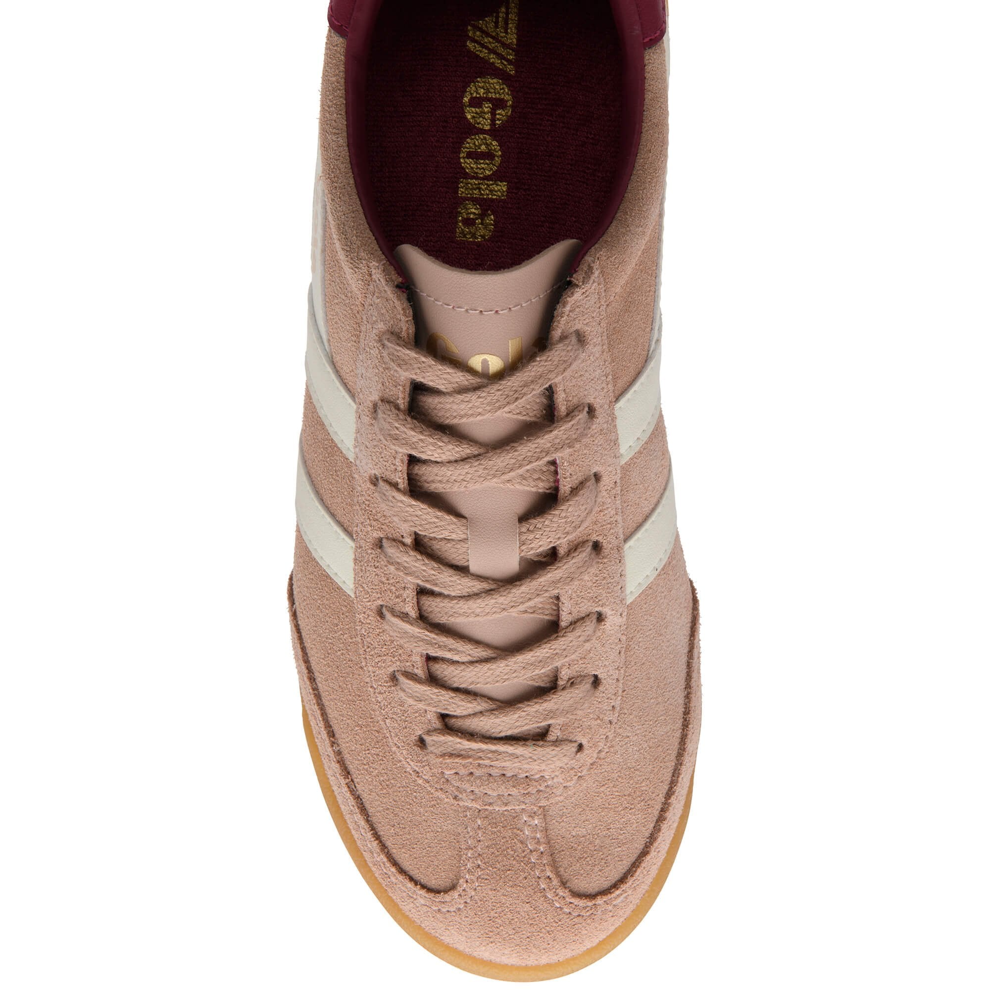 gola-torpedo-sneaker-f-r-damen-cameo-off-white-kirschrot image 5