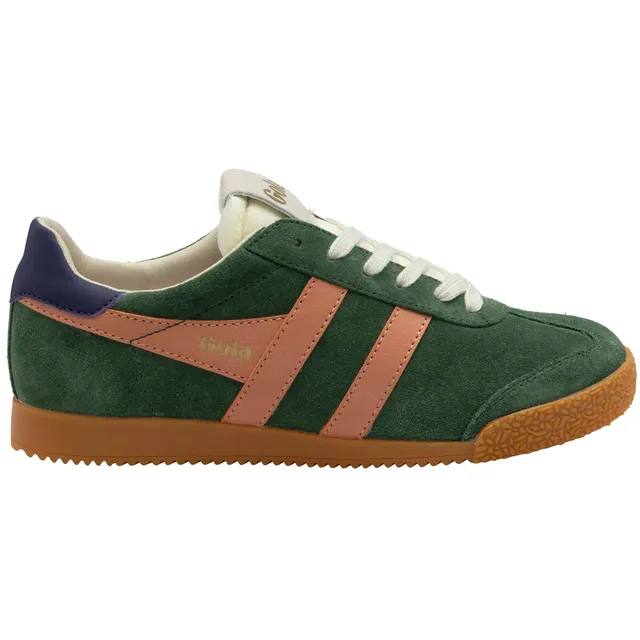 gola-elan-sneaker-f-r-damen-in-tannengr-n-terrakotta-pflaume image 1