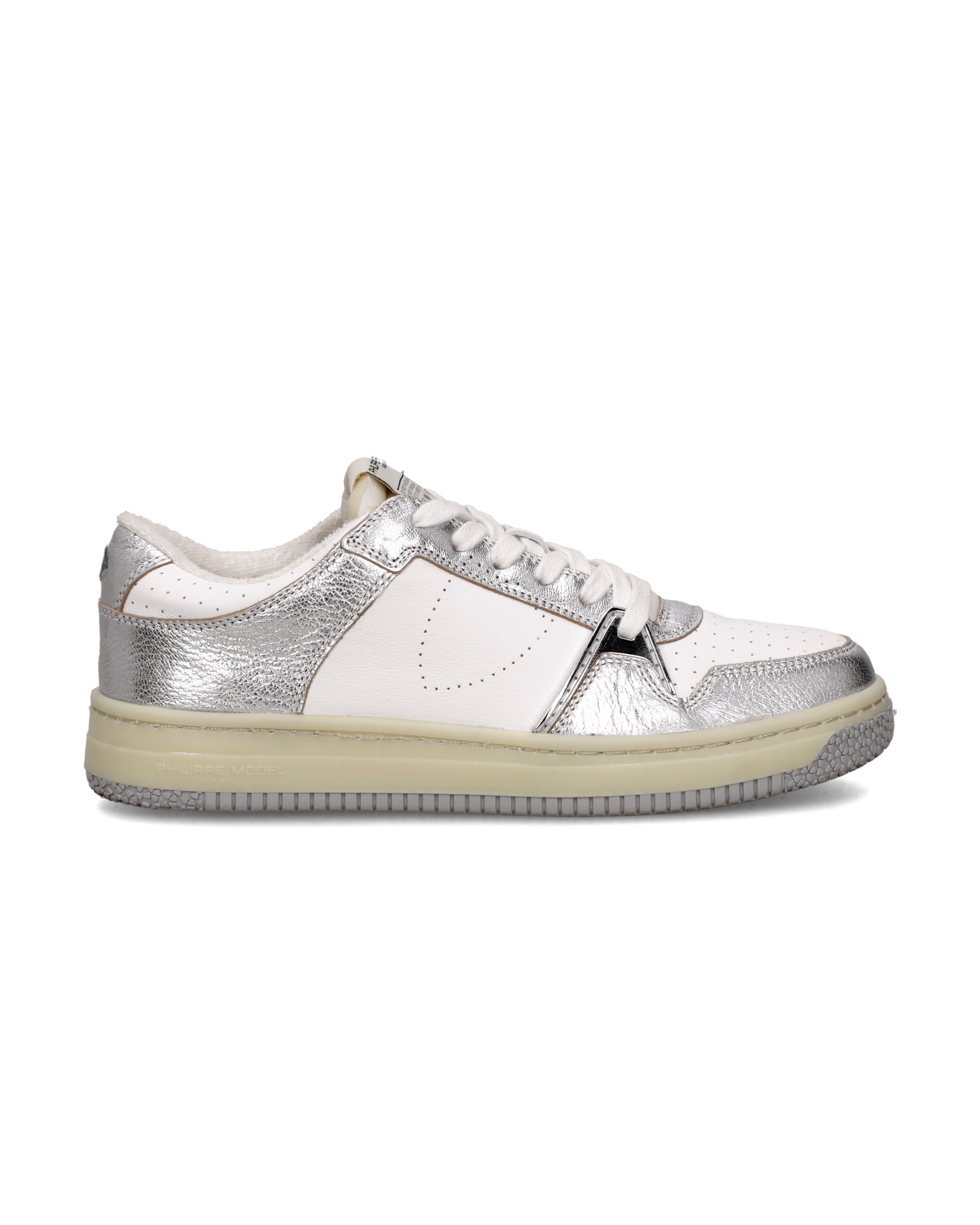 philippe-model-la-grande-damen-sneaker-wei-silber image 1