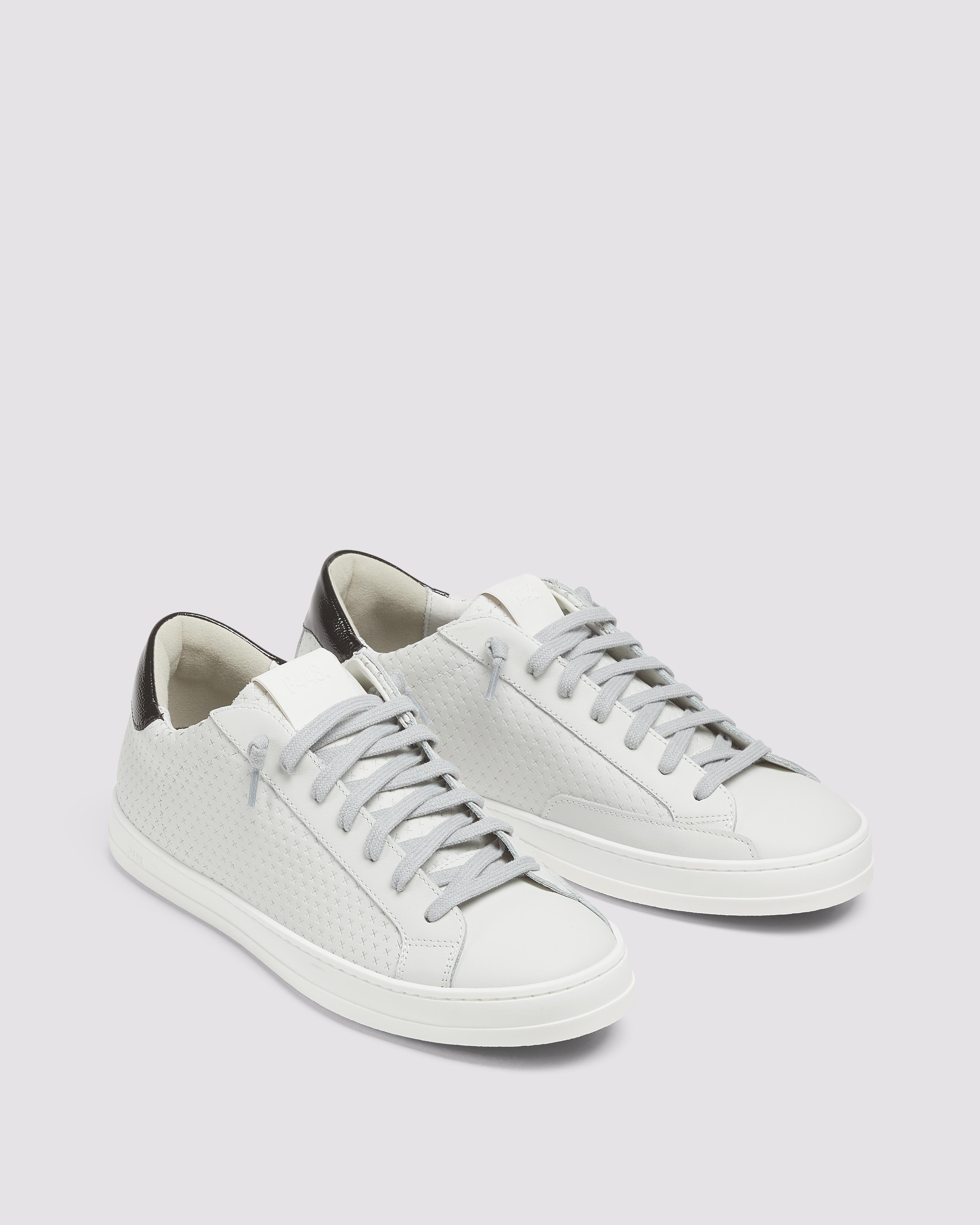 p448-john-phantom-low-top-sneaker-damen-wei-schwarz image 3