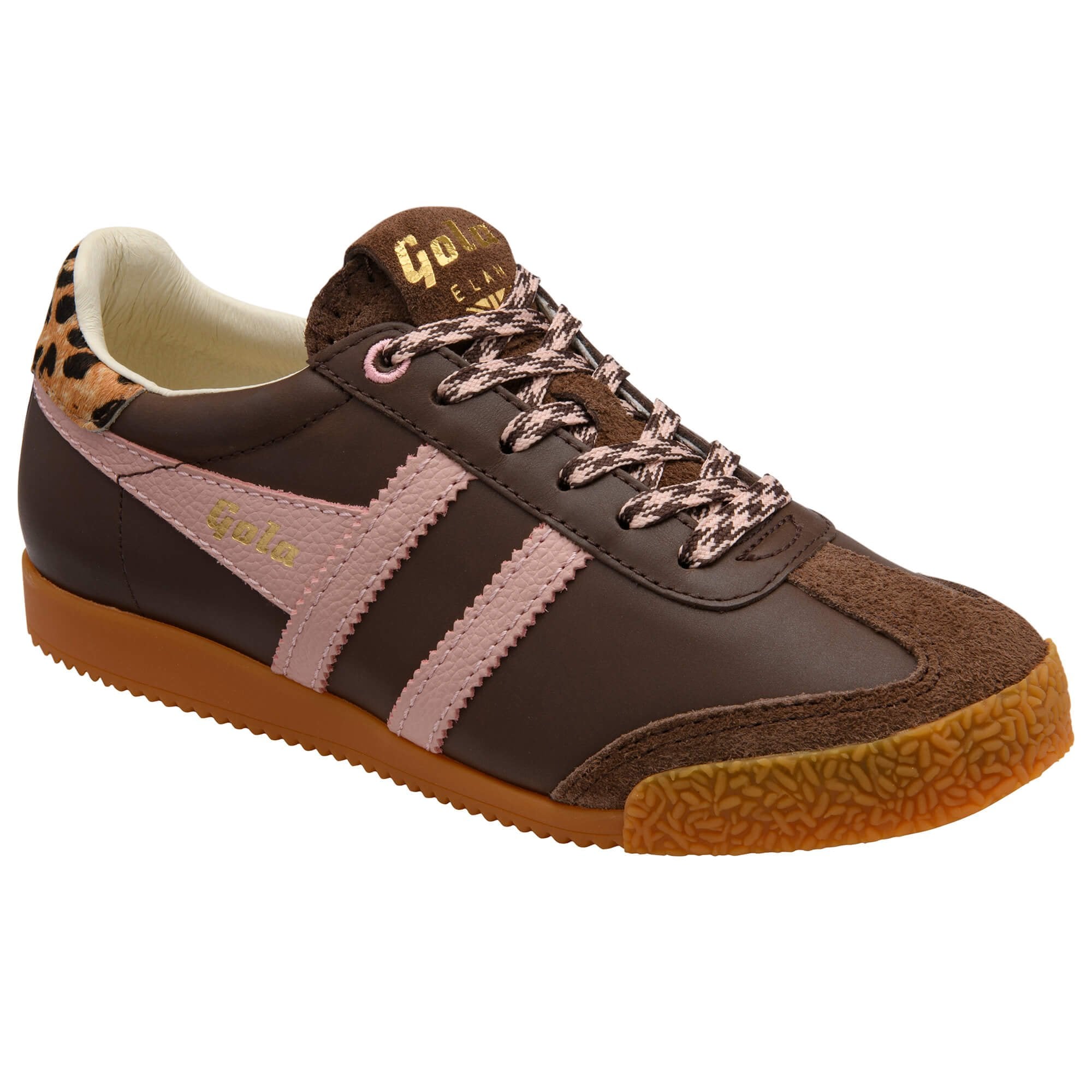 gola-elan-islington-damen-made-in-england-braun-pink image 2