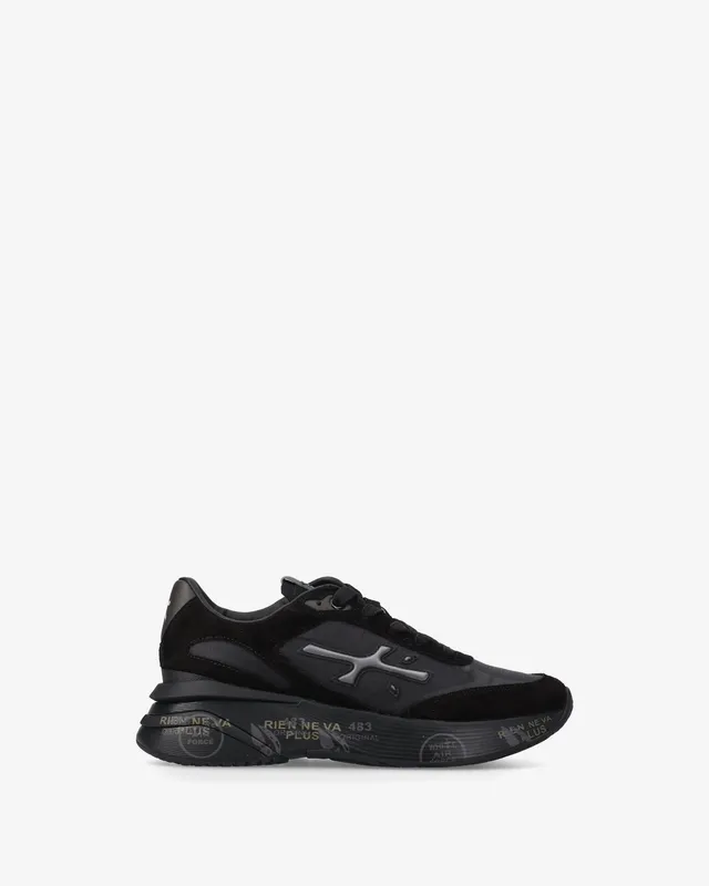 premiata-moerund-7795-sneaker-schwarz-suede image 1