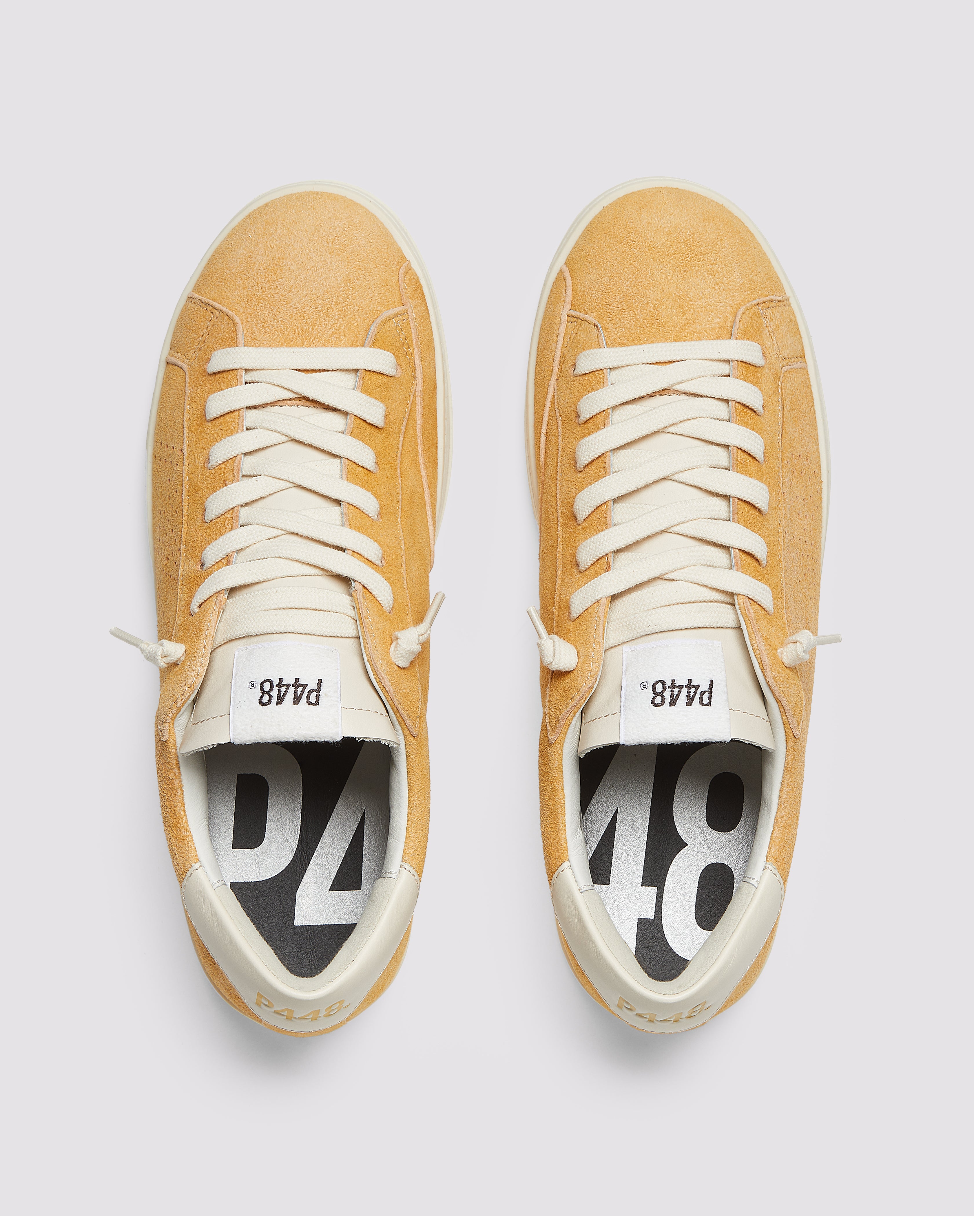 p448-john-vintage-camel-low-top-sneaker-gelb-wei image 3