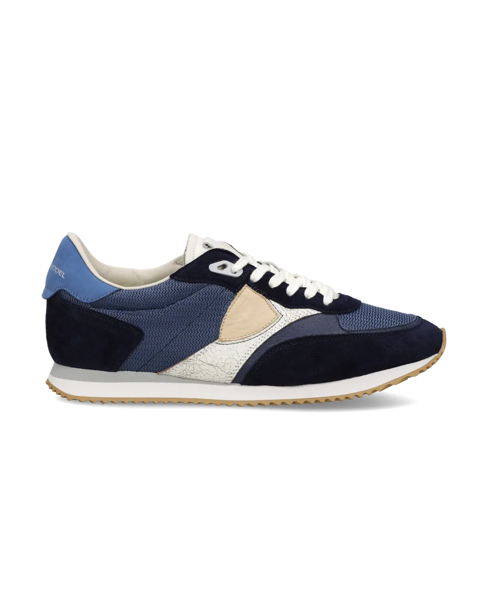 philippe-model-blville-herren-sneaker-bleu-blau image 1