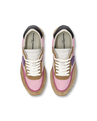 philippe-model-blville-damen-sneaker-fuchsia-beige-rose image 6
