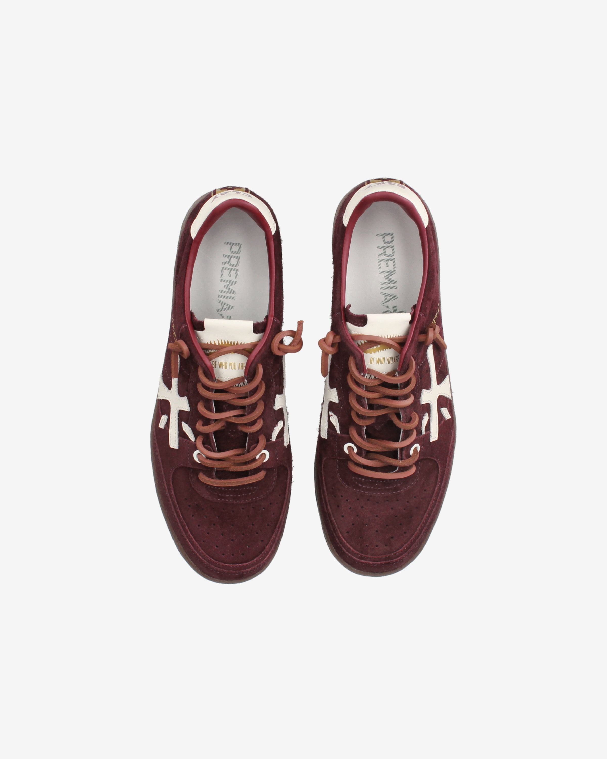 premiata-bskt-clayd-7688-sneaker-burgundy-cavallino image 6