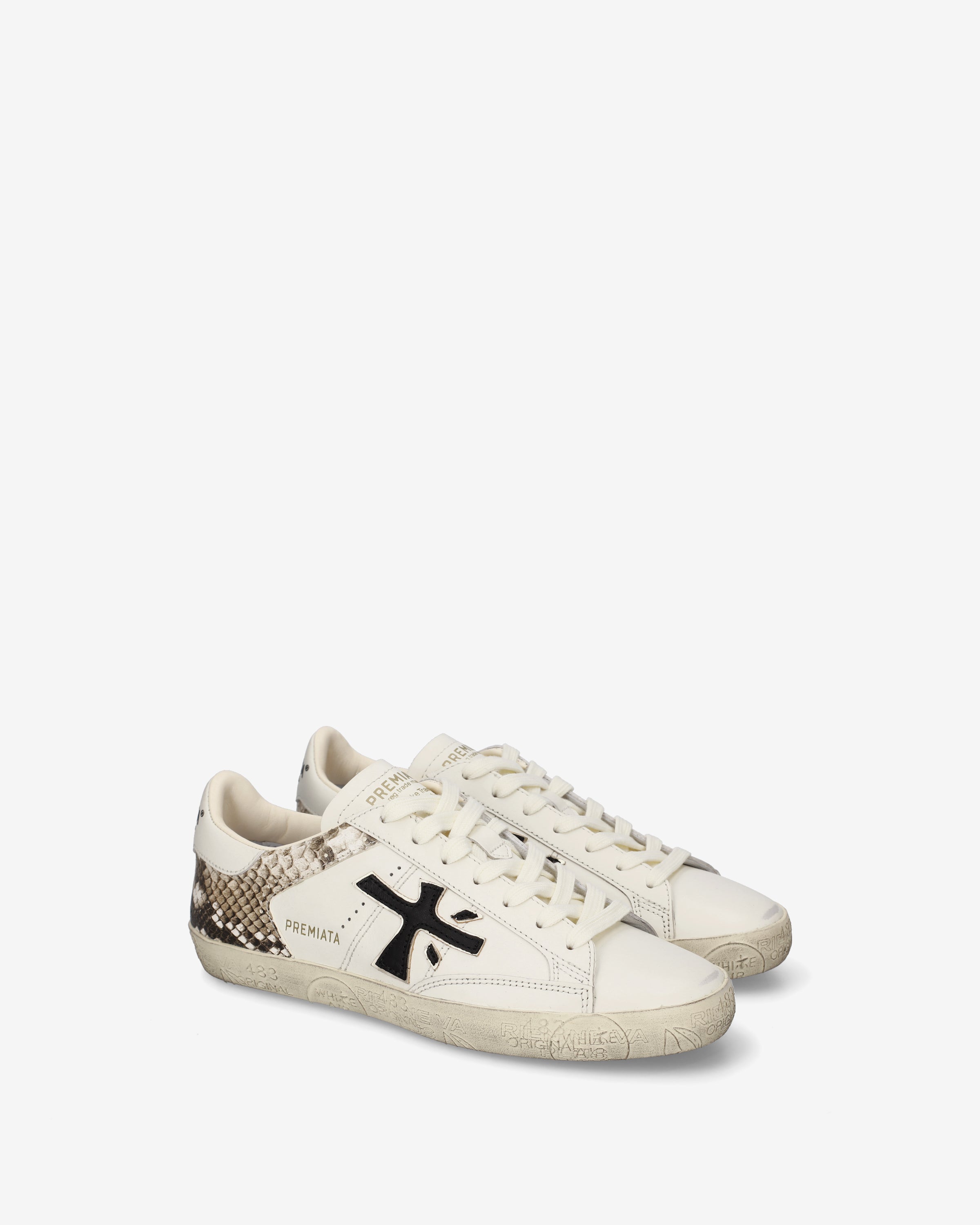 premiata-stevend-8497-sneaker-damen-python-wei image 2