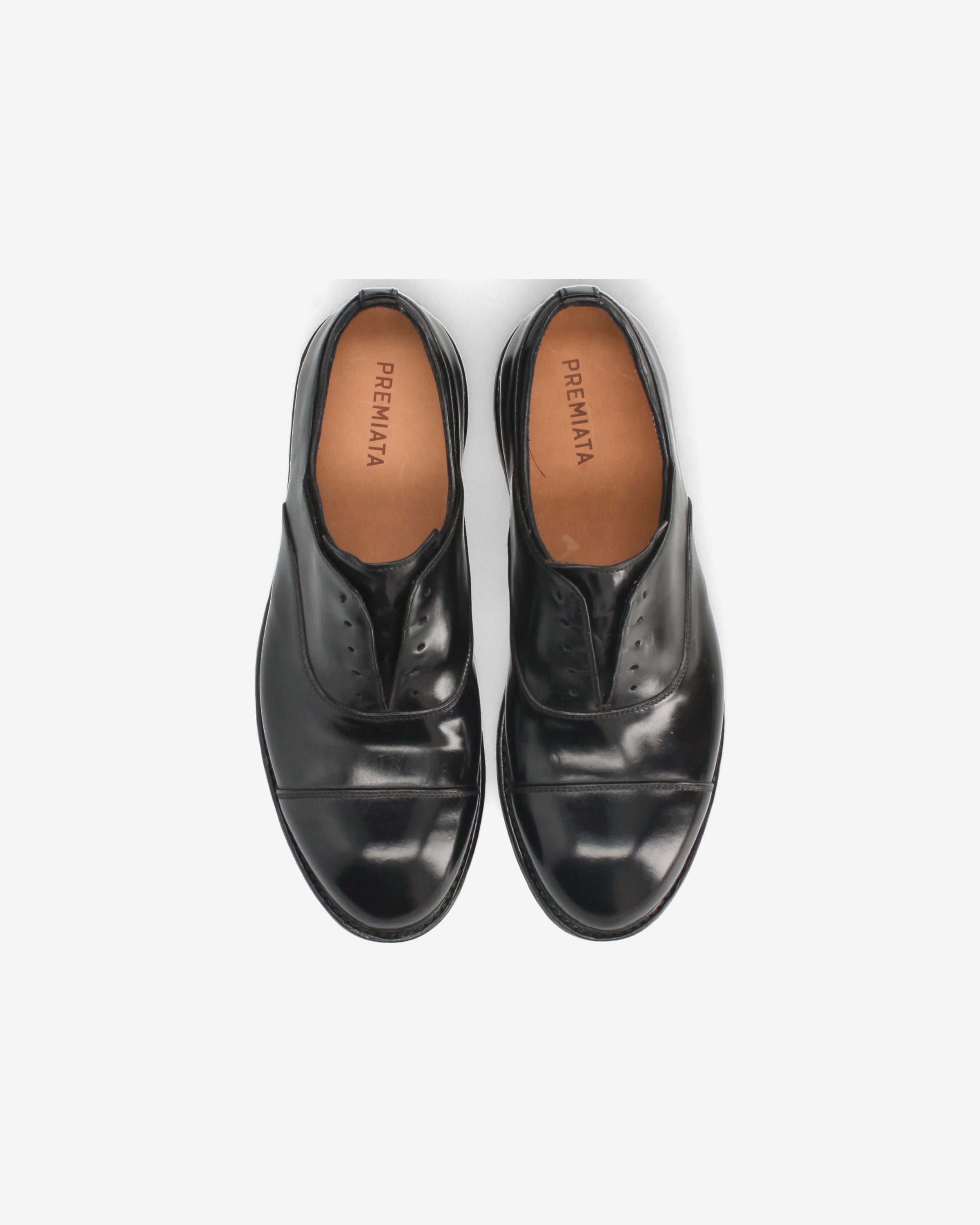premiata-oxford-schn-rschuh-herren-schwarzes-cordovan-leder image 6