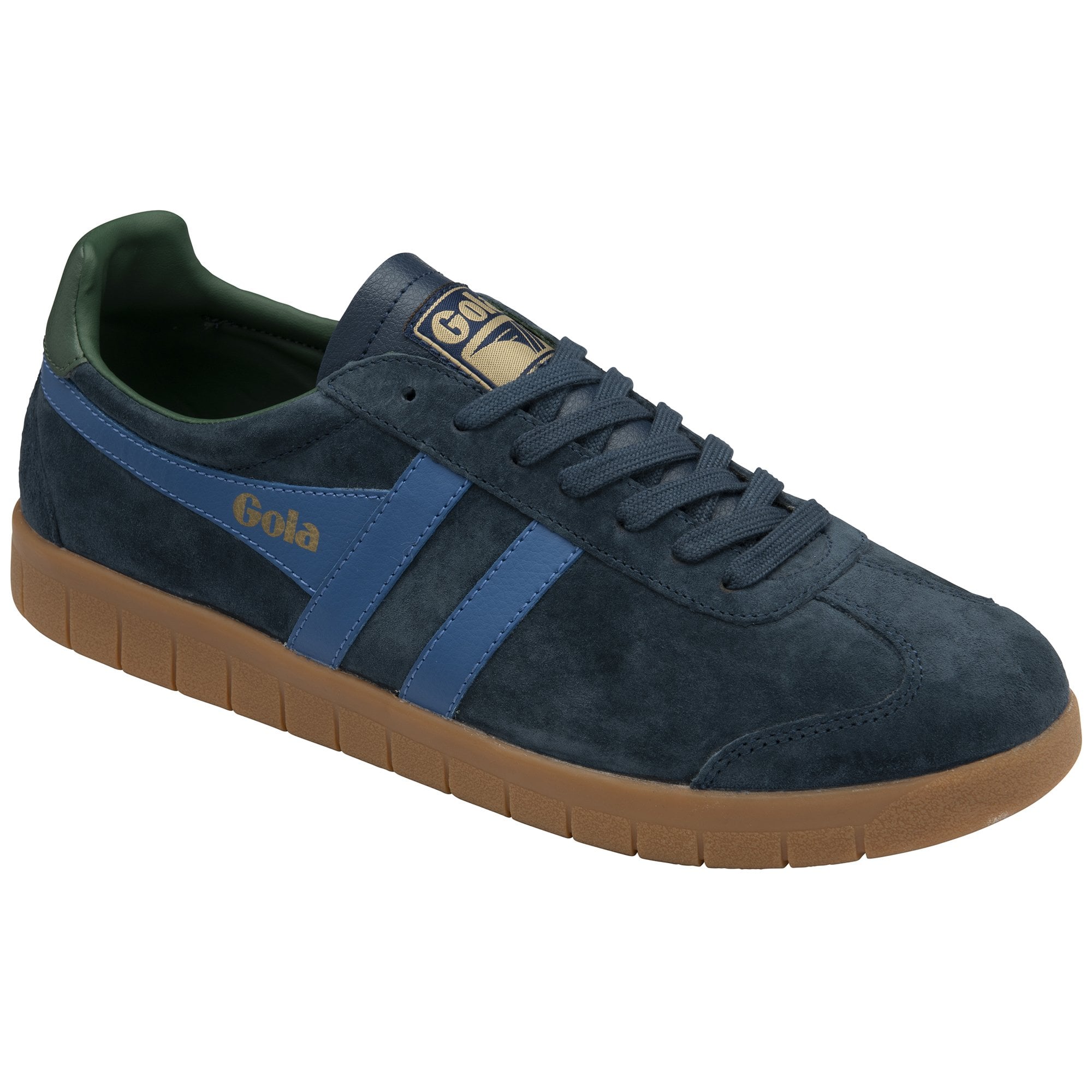 gola-hurricane-wildleder-sneaker-f-r-herren-marineblau-cupsohle image 2
