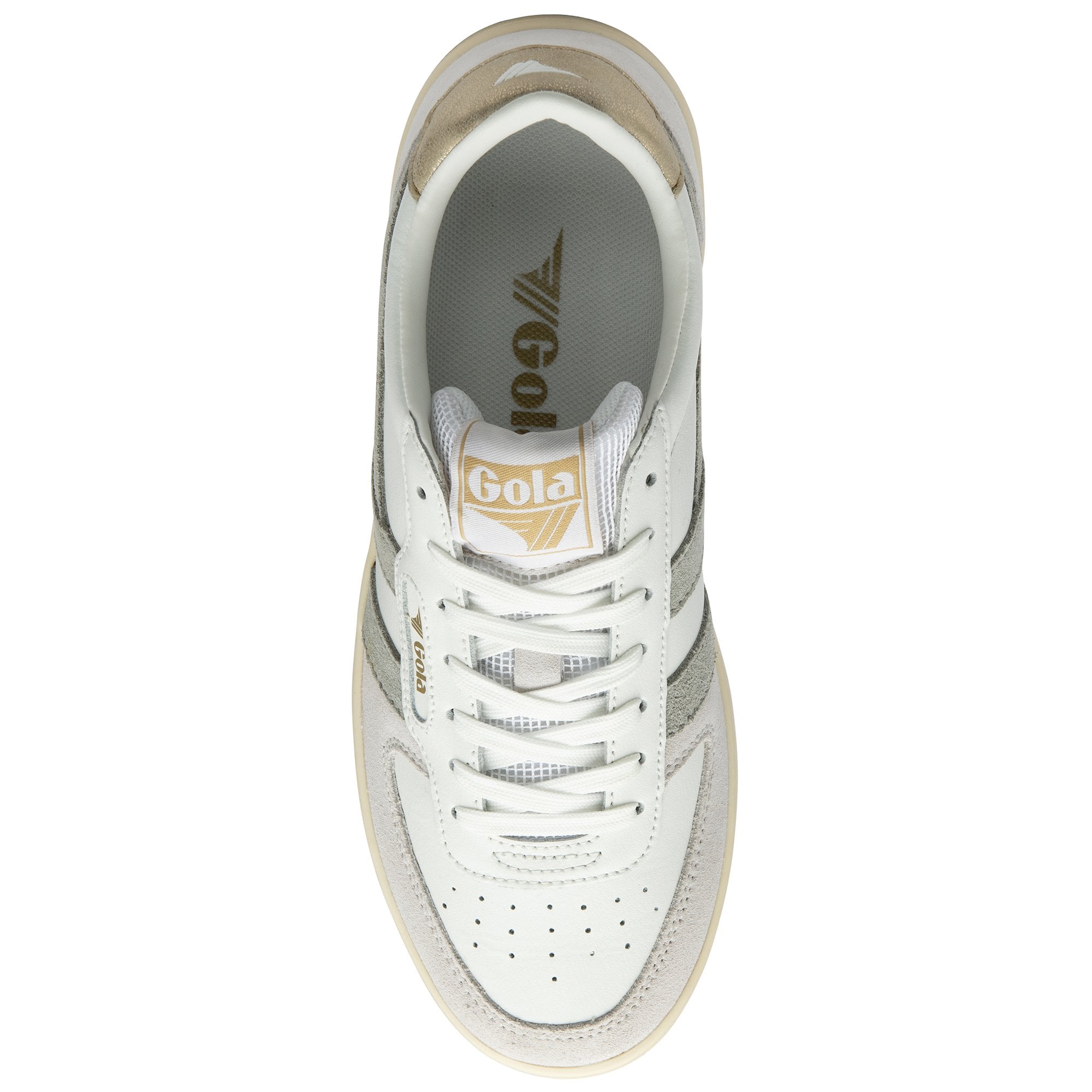 gola-hawk-damen-sneaker-klassischer-court-sneaker-aus-leder-wildleder-und-mesh-i image 5