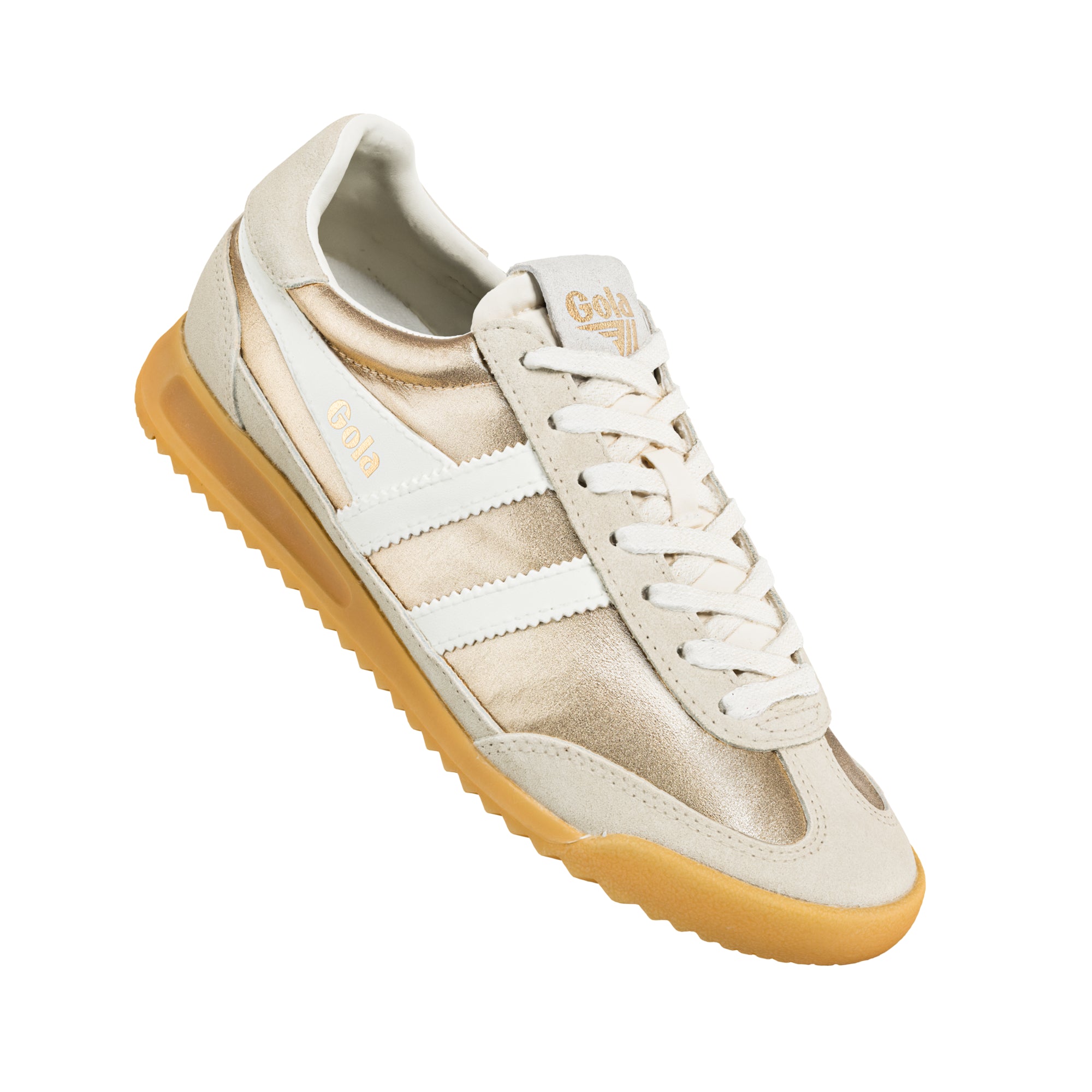 gola-firefly-metallic-damen-sneaker-gold-wildleder image 5