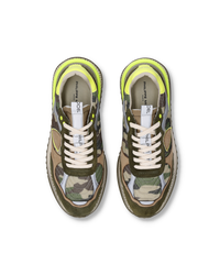 philippe-model-olympique-herren-sneaker-military-gr-n-gelb image 6