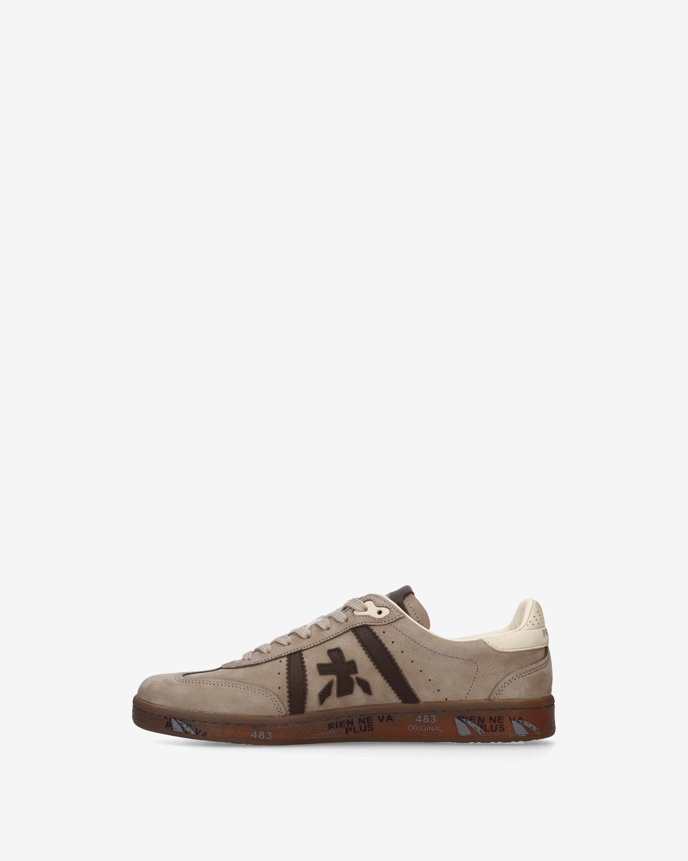 premiata-bonnie-8593-herren-sneaker-suede-taupe image 3