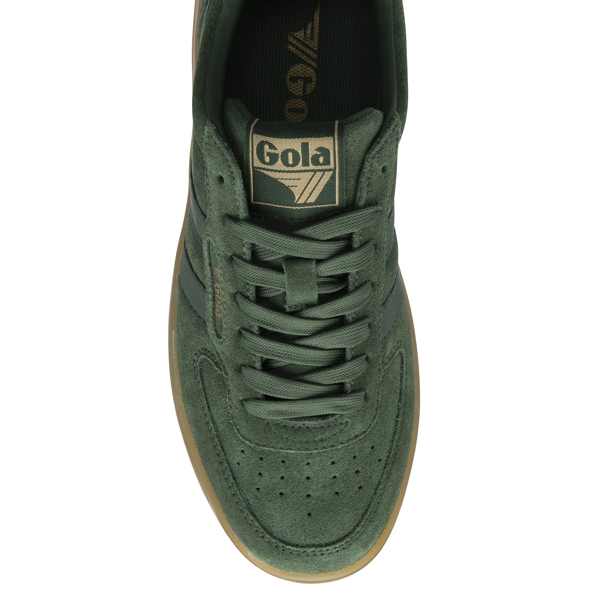 gola-hawk-suede-86-damen-sneaker-gr-n-wildleder image 5