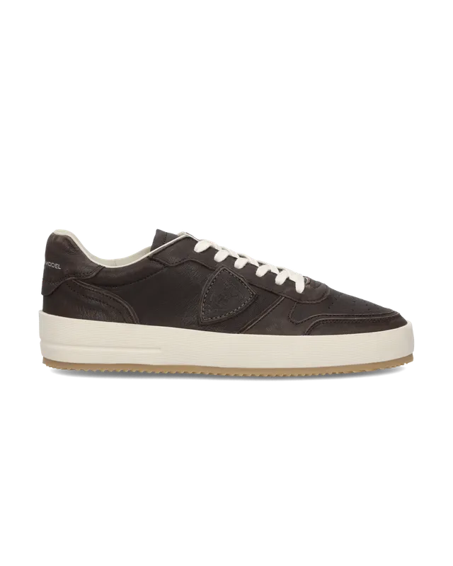 philippe-model-nice-herren-sneaker-braun image 1
