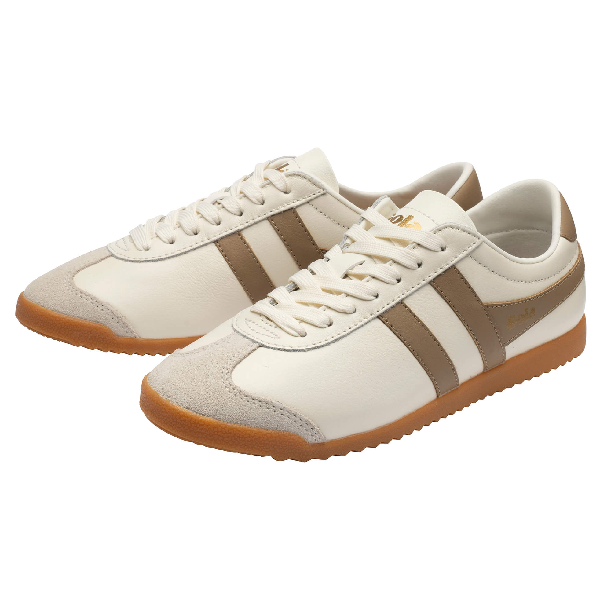 gola-bullet-damen-leder-sneaker-creme image 3