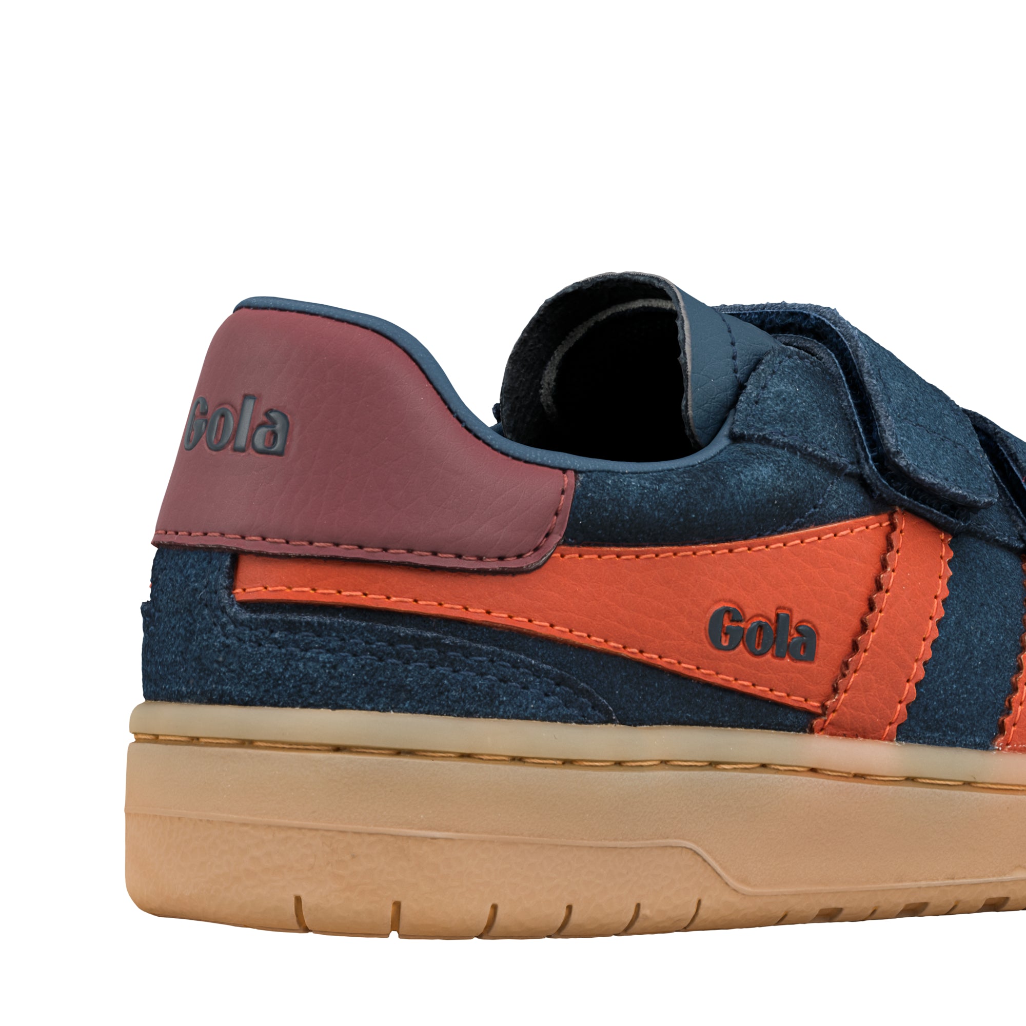 gola-viper-strap-kinder-sneaker-marineblau-orange image 6