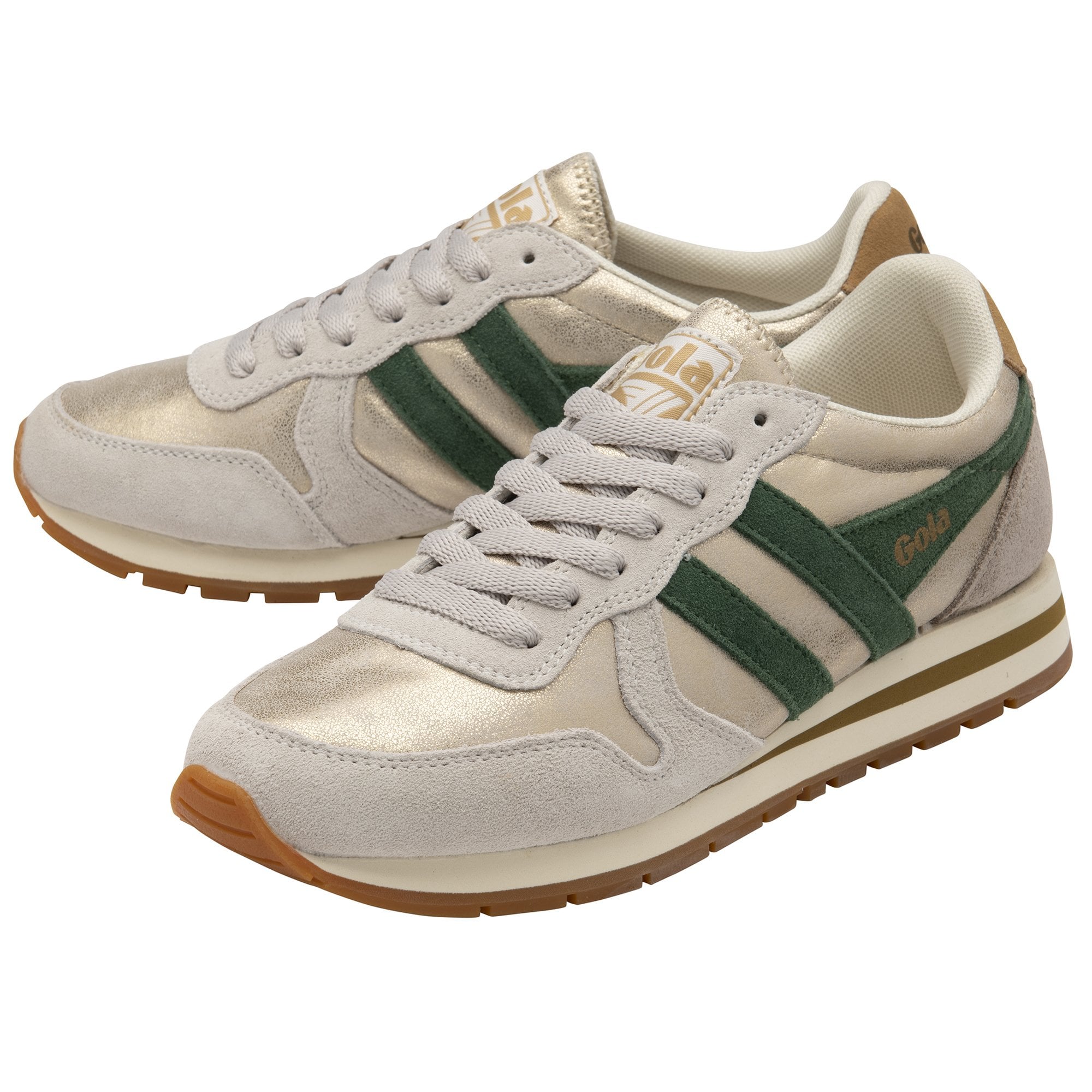 gola-daytona-blaze-sneaker-f-r-damen-chunky-eva-gold-gr-n image 3