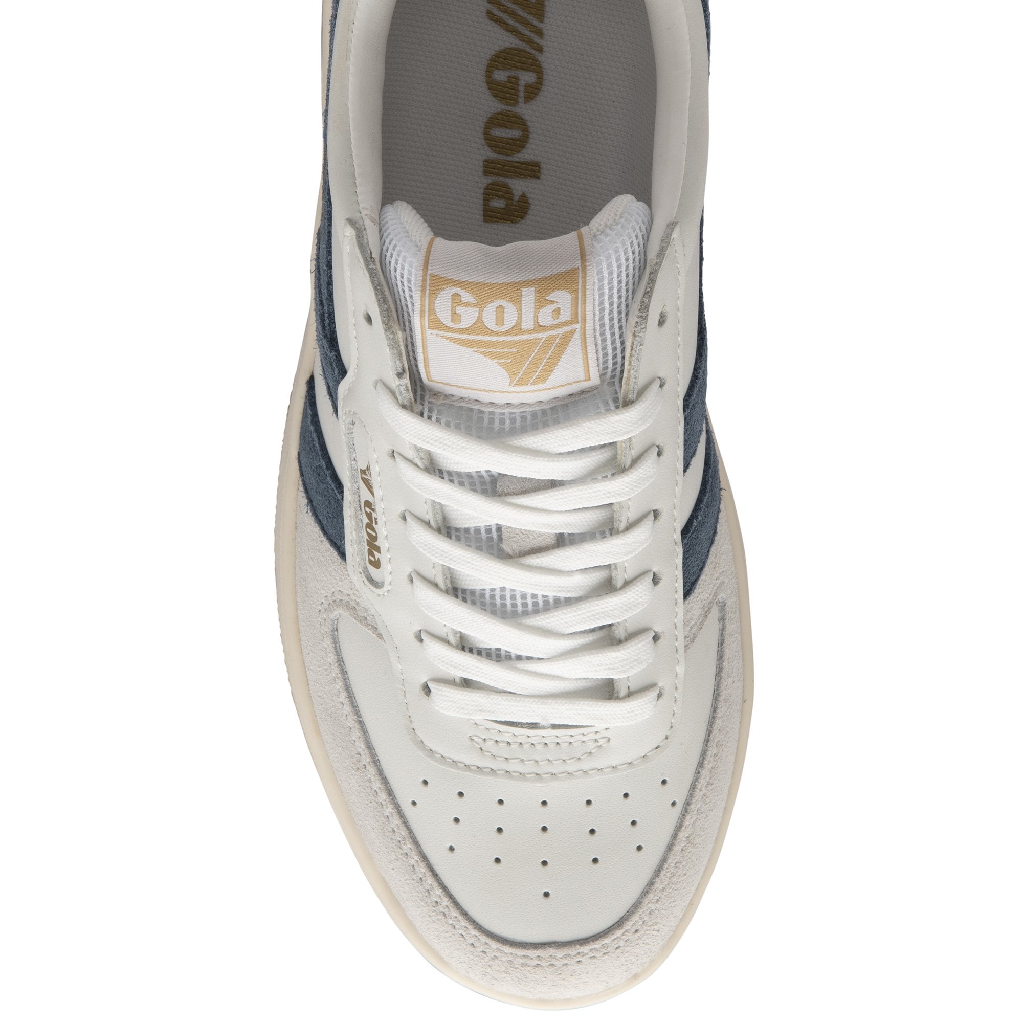 gola-hawk-sneaker-f-r-damen-wei-schwarz-gold-2 image 5