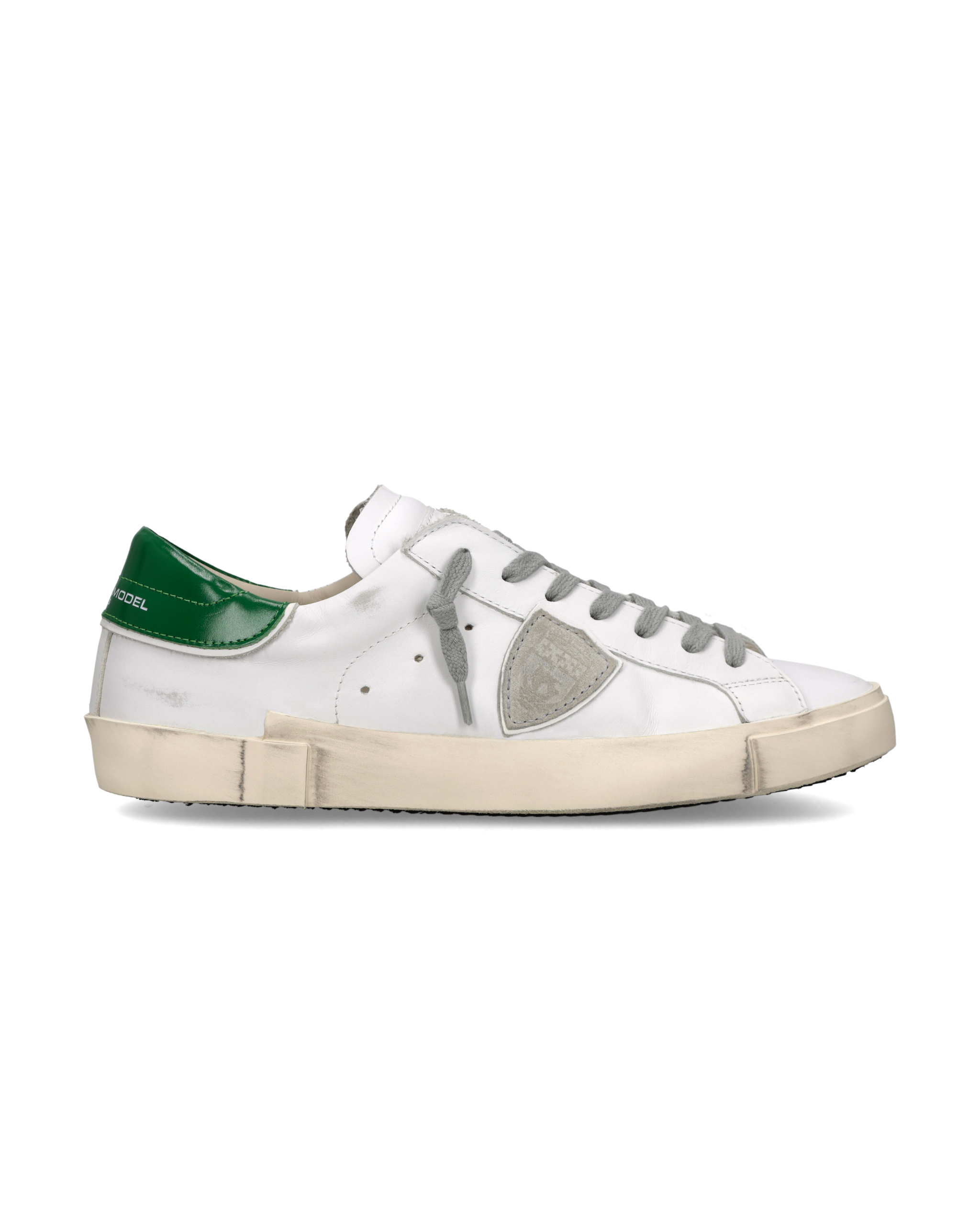 philippe-model-prsx-herren-sneaker-wei-flaschengr-n image 1