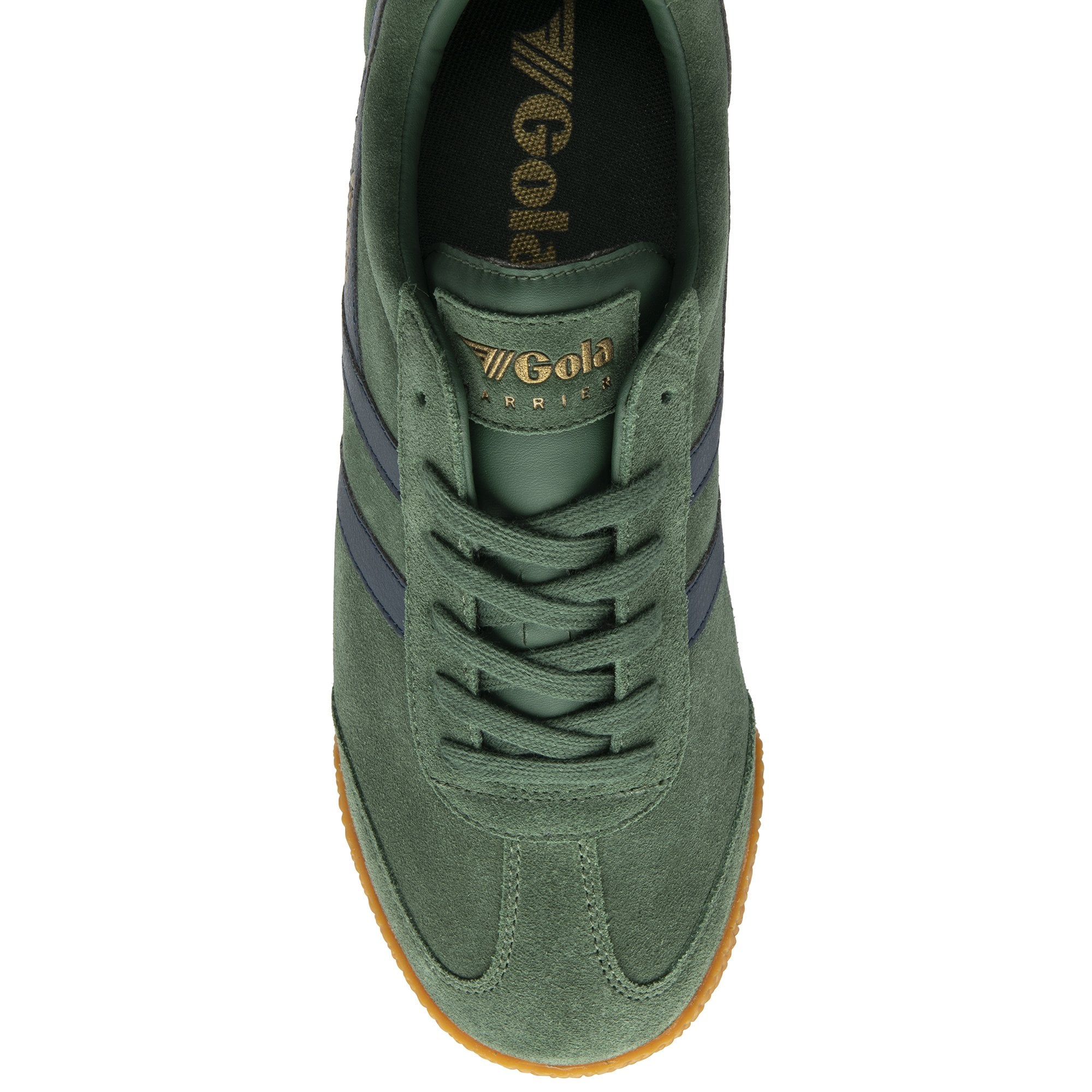 gola-harrier-herren-sneaker-aus-wildleder-evergreen-navy image 5
