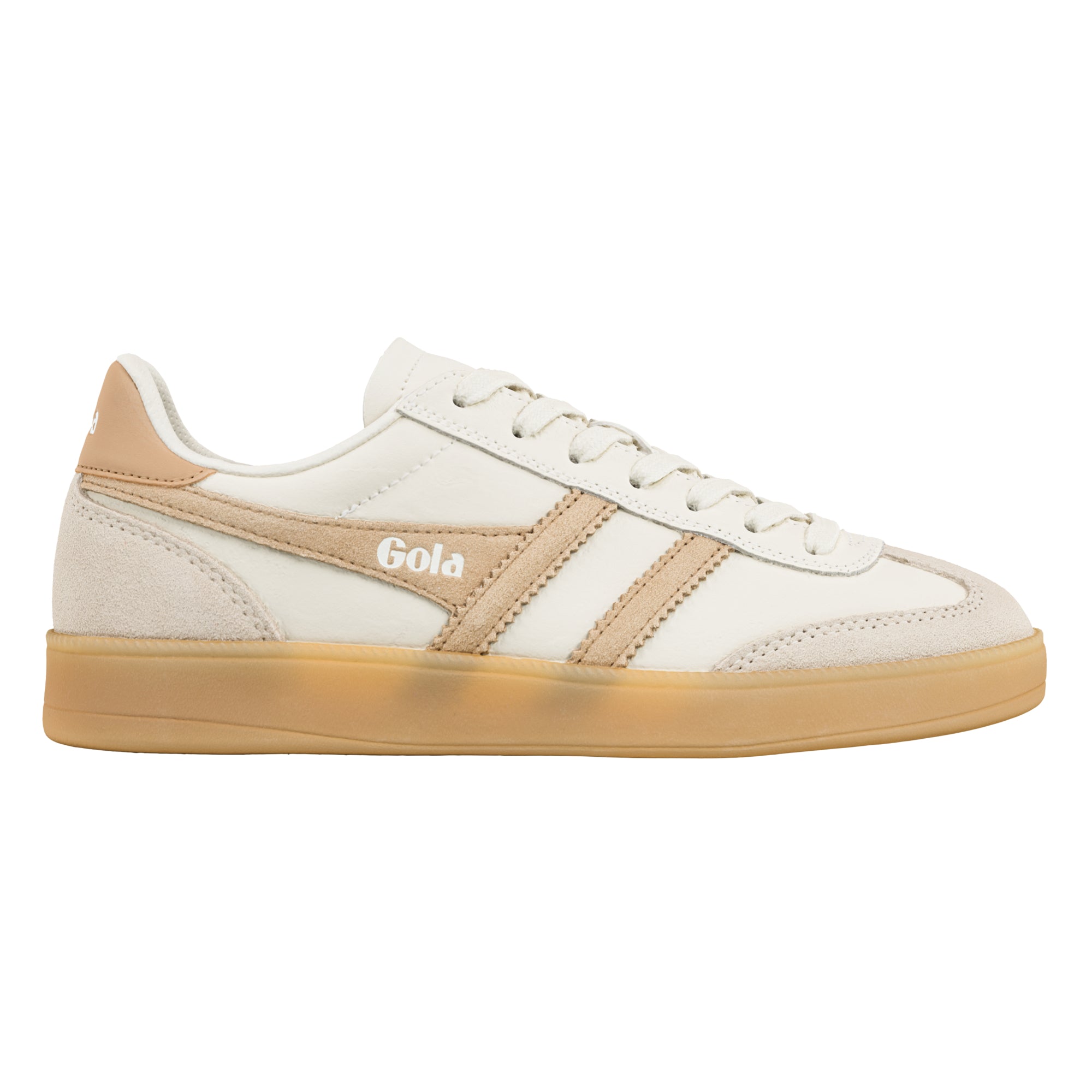 gola-viper-leather-damen-sneaker-off-white-elfenbein-karamell image 1