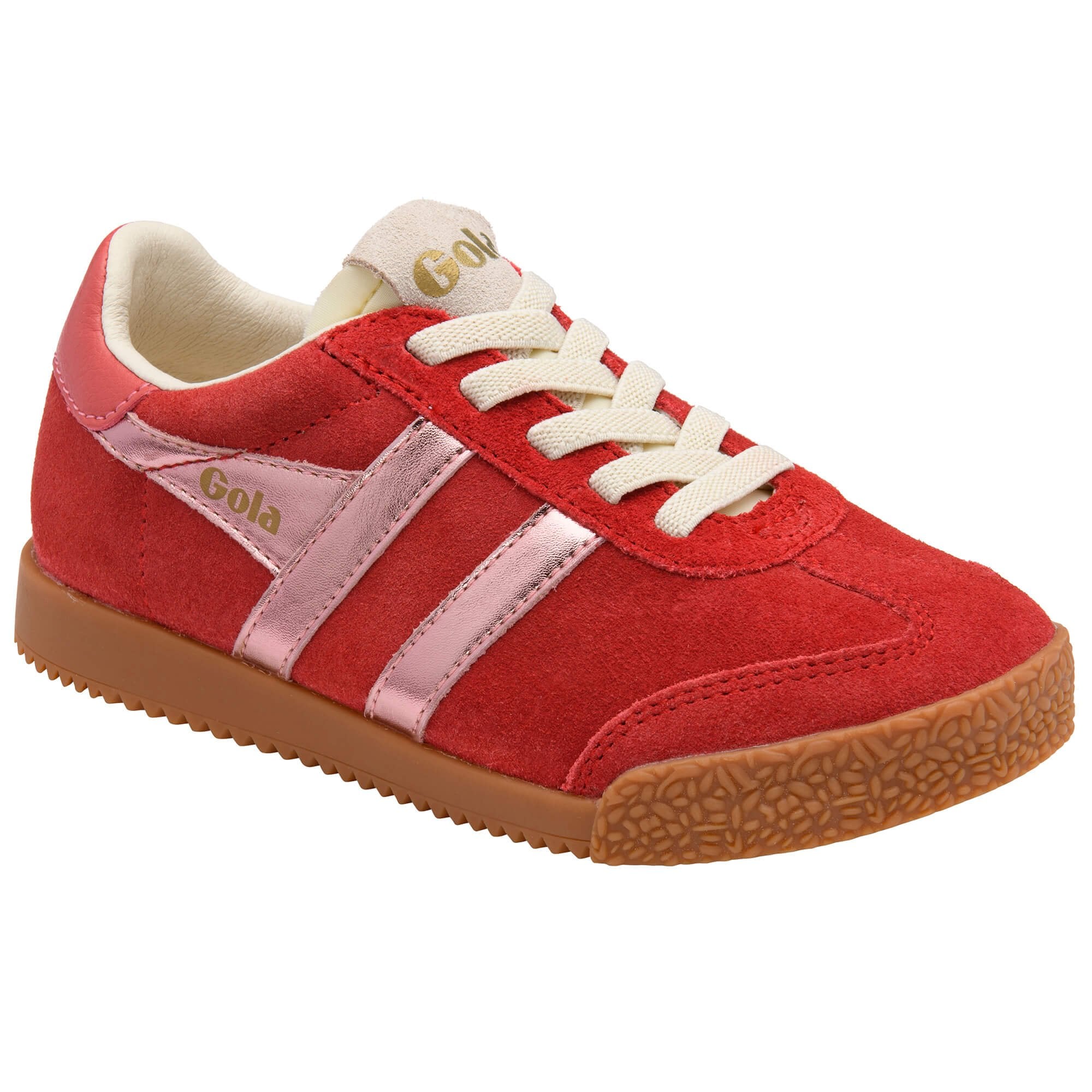 gola-elan-glitzer-sneaker-f-r-kinder-rot-pink-metallic-koralle image 2