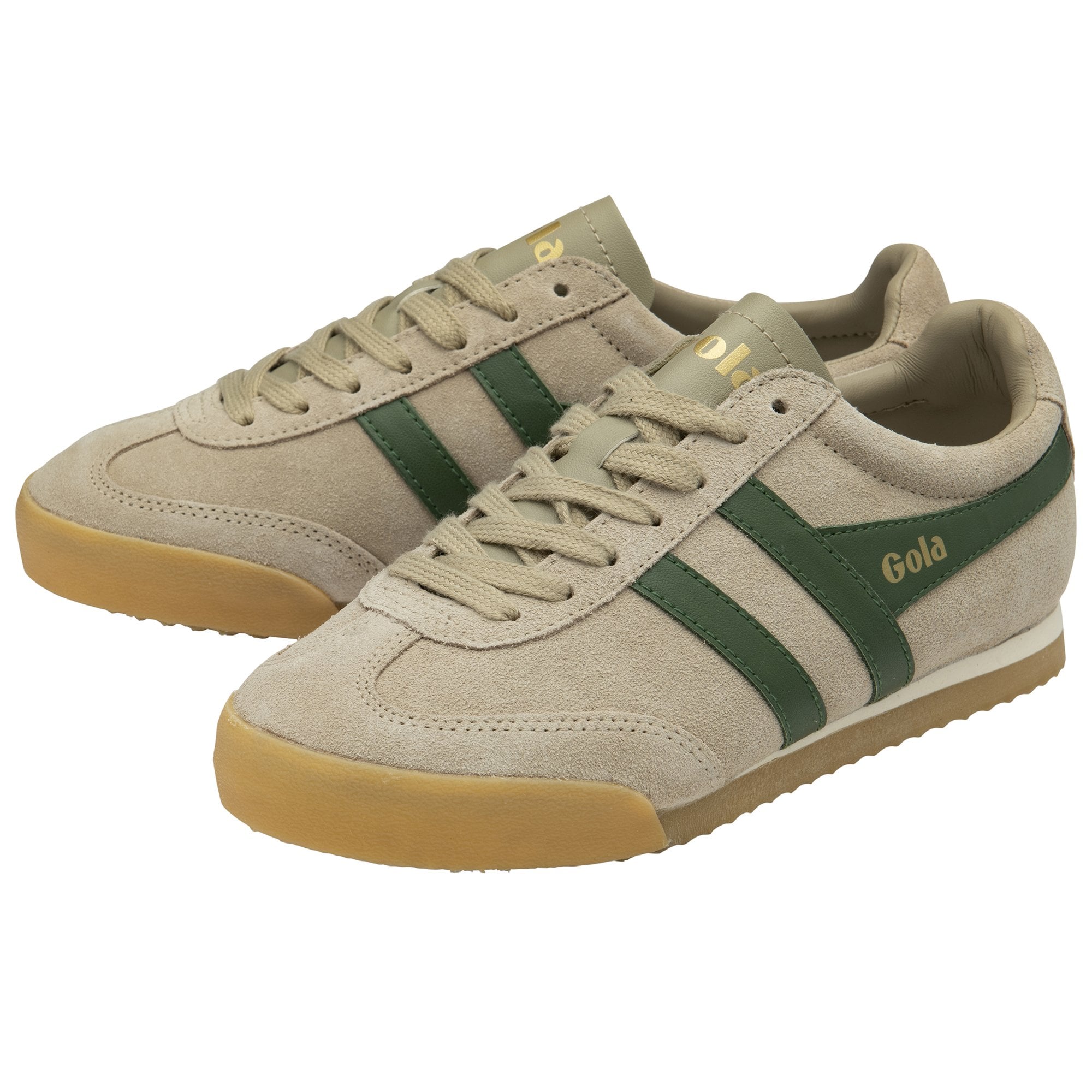 gola-apollo-damen-sneaker-wildleder-beige-gartengr-n image 3