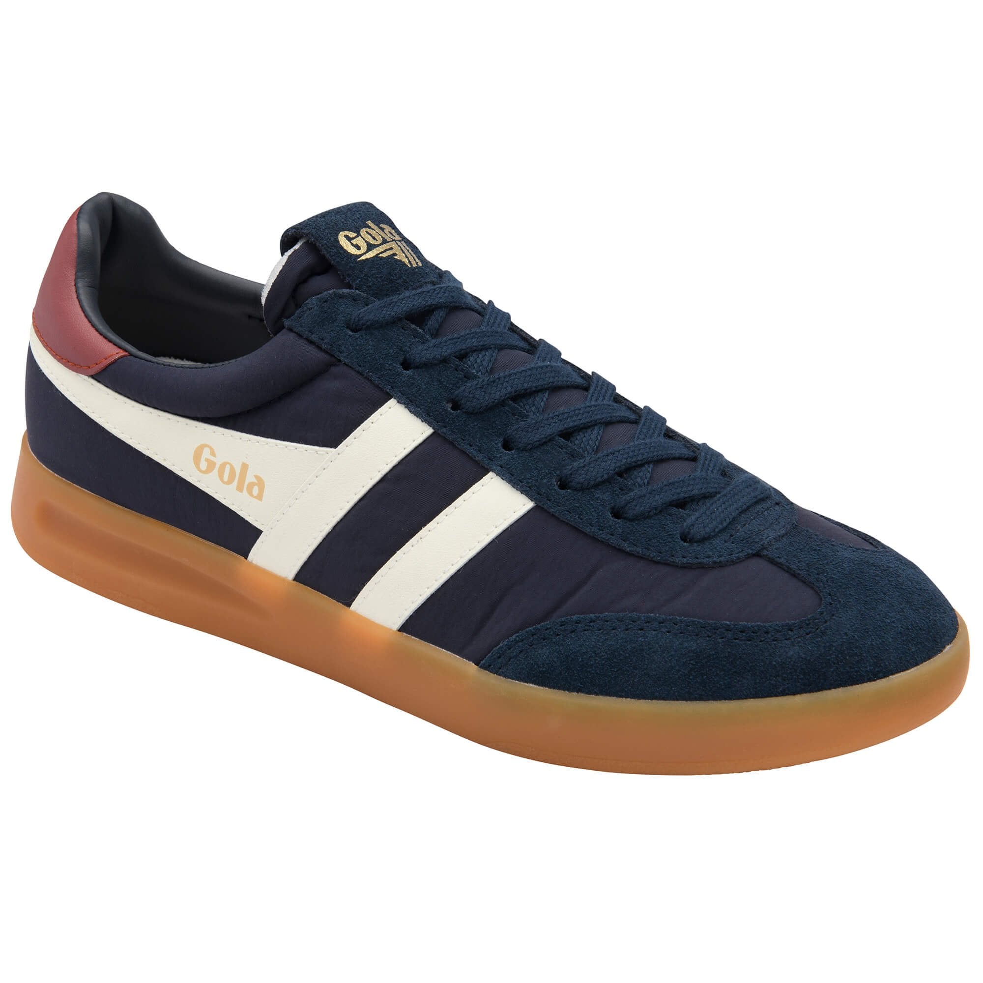 gola-cyclone-nylon-sneaker-f-r-herren-marineblau-cremewei image 2