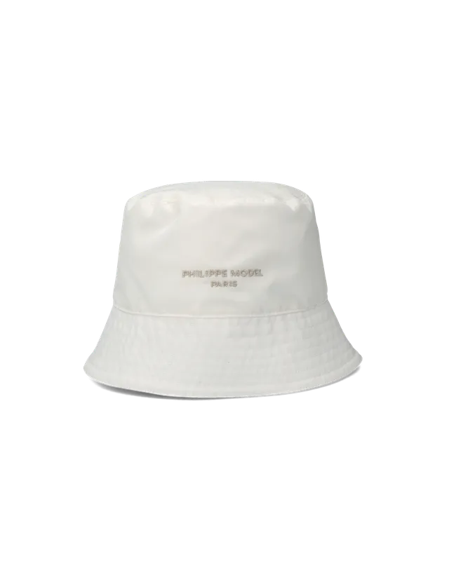 philippe-model-nylon-bucket-hut-damen-wei image 1