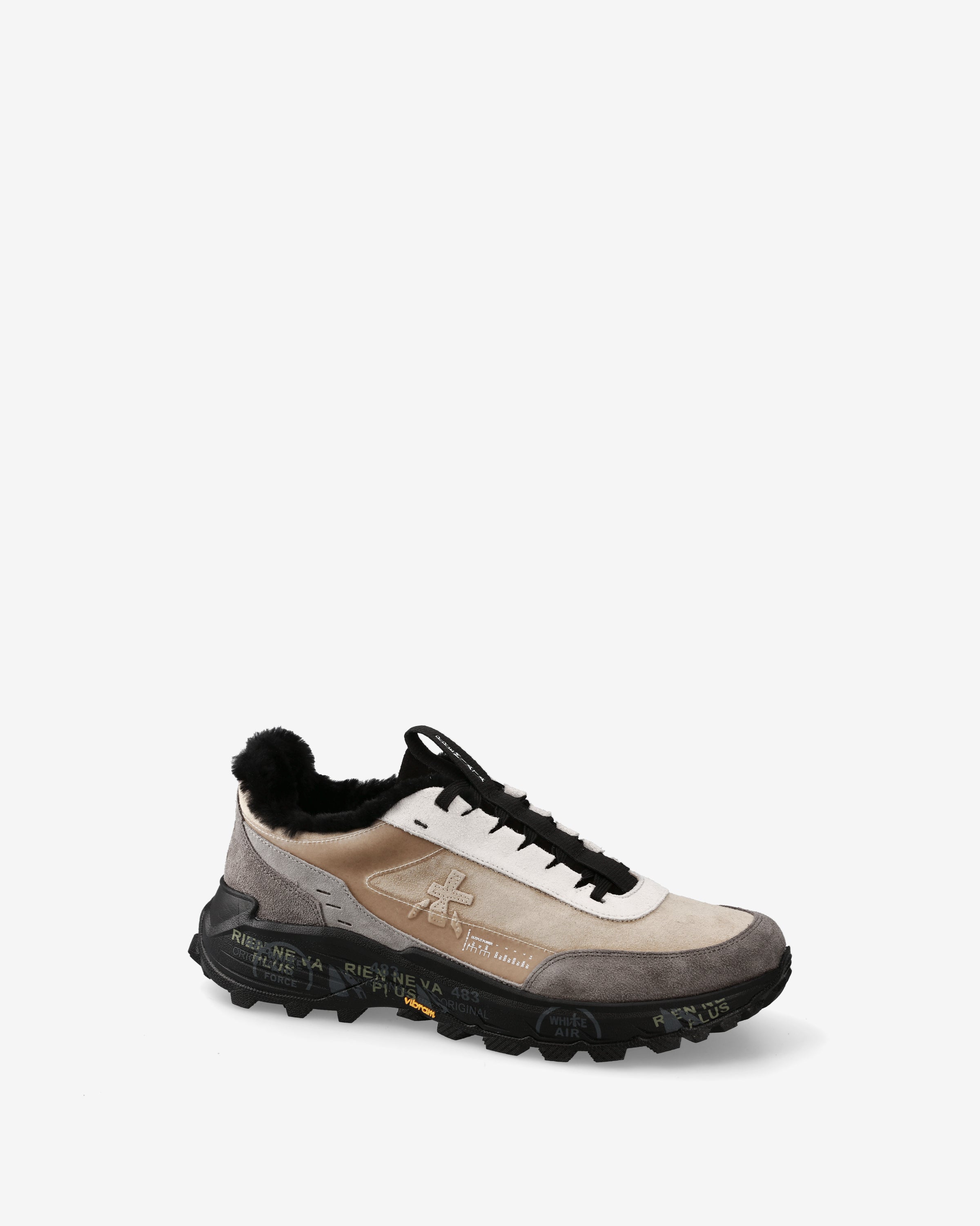 premiata-devin-434m-sneaker-herren-beige image 4