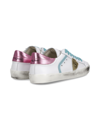 philippe-model-prsx-junior-sneaker-wei-rosa-hellblau image 2
