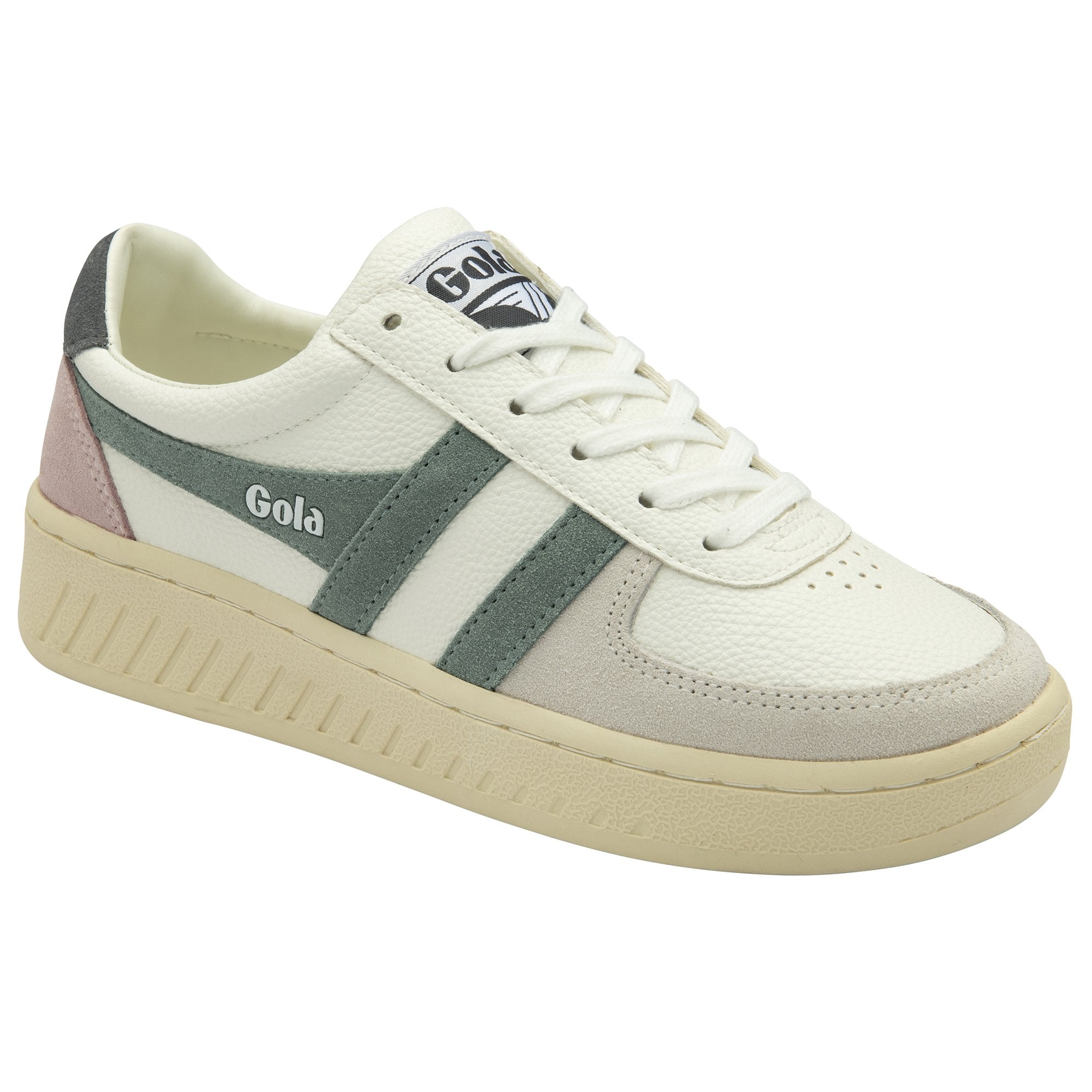 gola-grandslam-trident-damen-sneaker-wei-schiefergrau-schattengr-n image 2