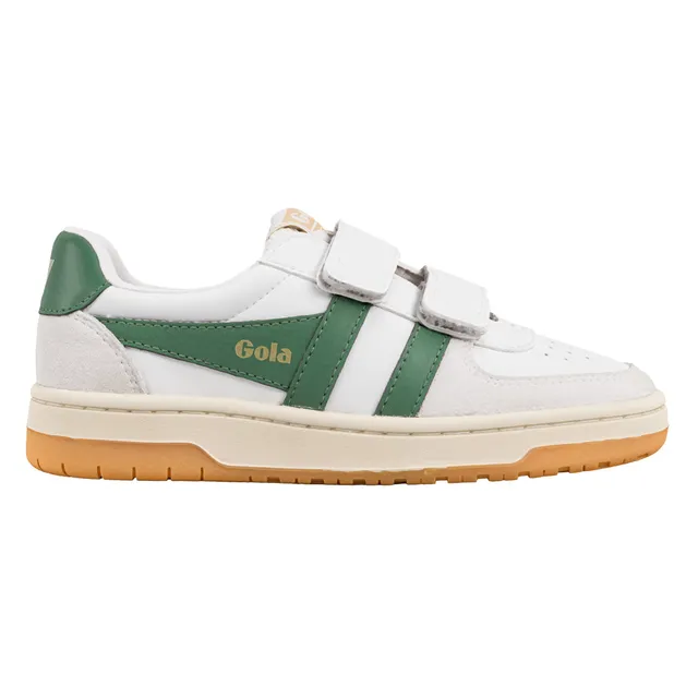 gola-hawk-strap-kinder-sneaker-wei-dunkelgr-n-klett image 1