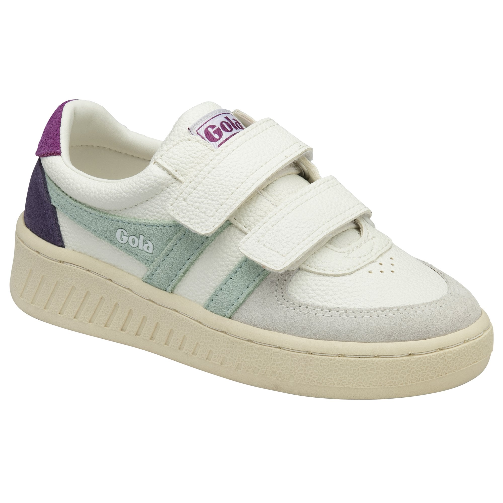 gola-grandslam-trident-strap-kinder-sneaker-wei-surfblau image 2