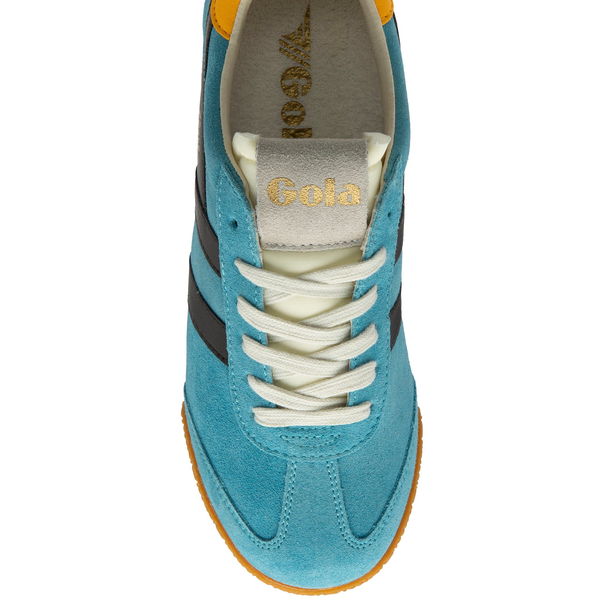 gola-elan-damen-sneaker-ozeanblau-mokka-sonnengelb image 5