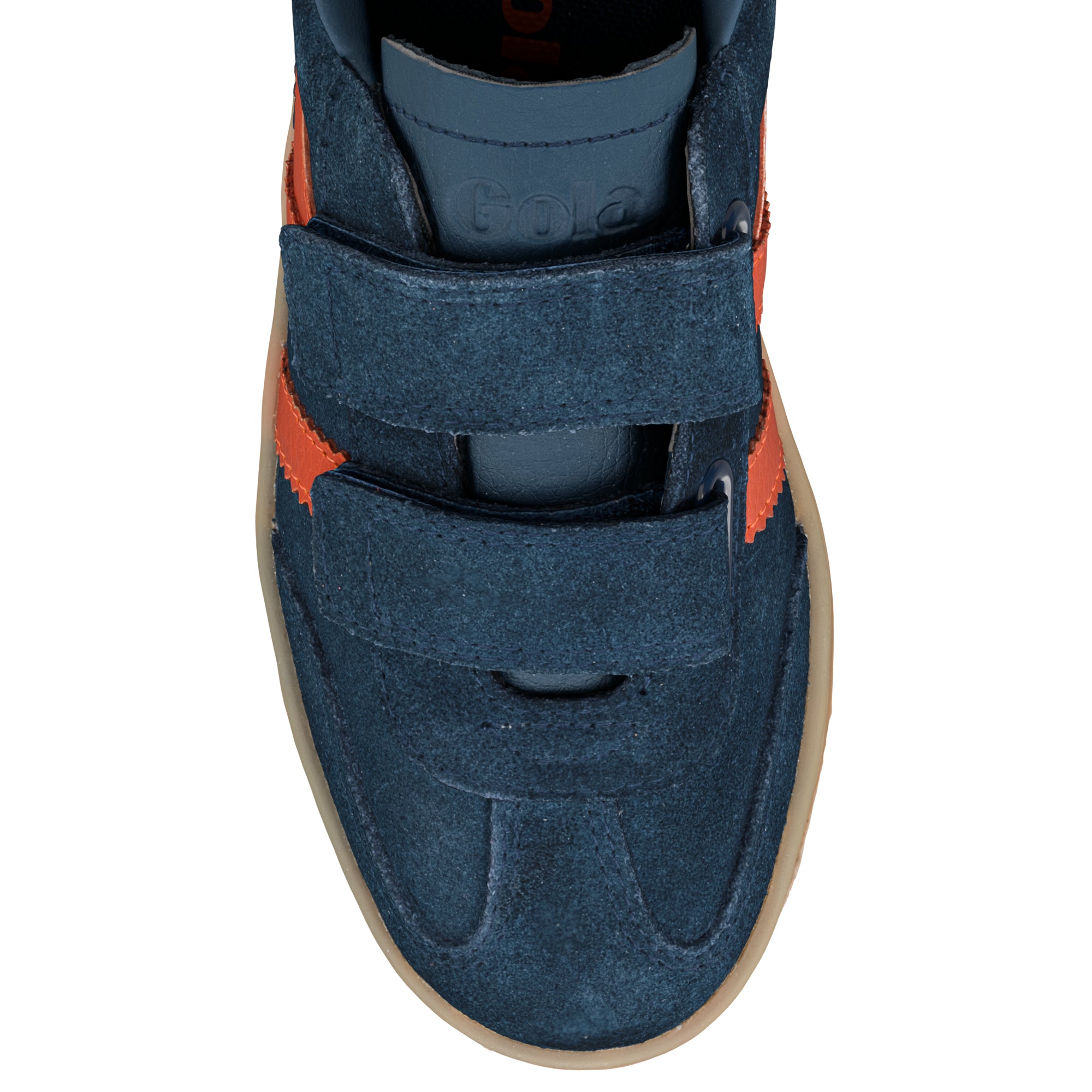 gola-viper-strap-kinder-sneaker-marineblau-orange image 4