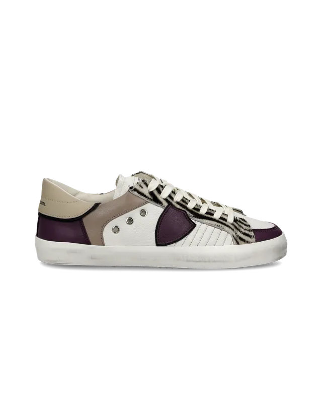 philippe-model-prsx-junior-sneaker-wei-violett image 1