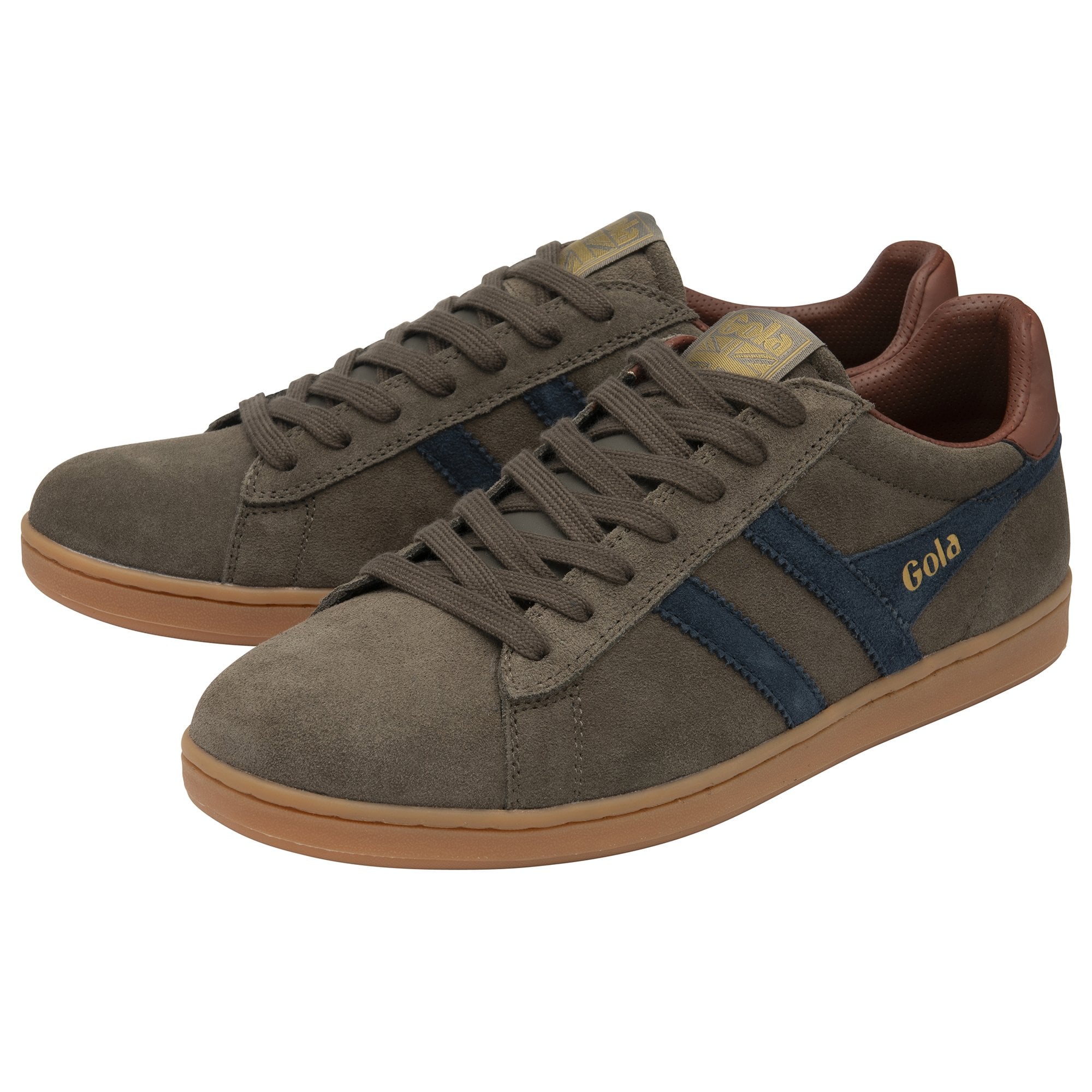 gola-equipe-ii-wildleder-sneaker-f-r-herren-taupe image 3